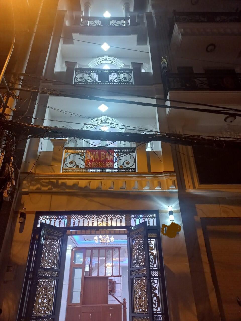 Bán nhà khu phân lô hương lộ 2, hẻm nhựa 6m thông, 4 tầng, 60m2 chỉ 7 tỷ