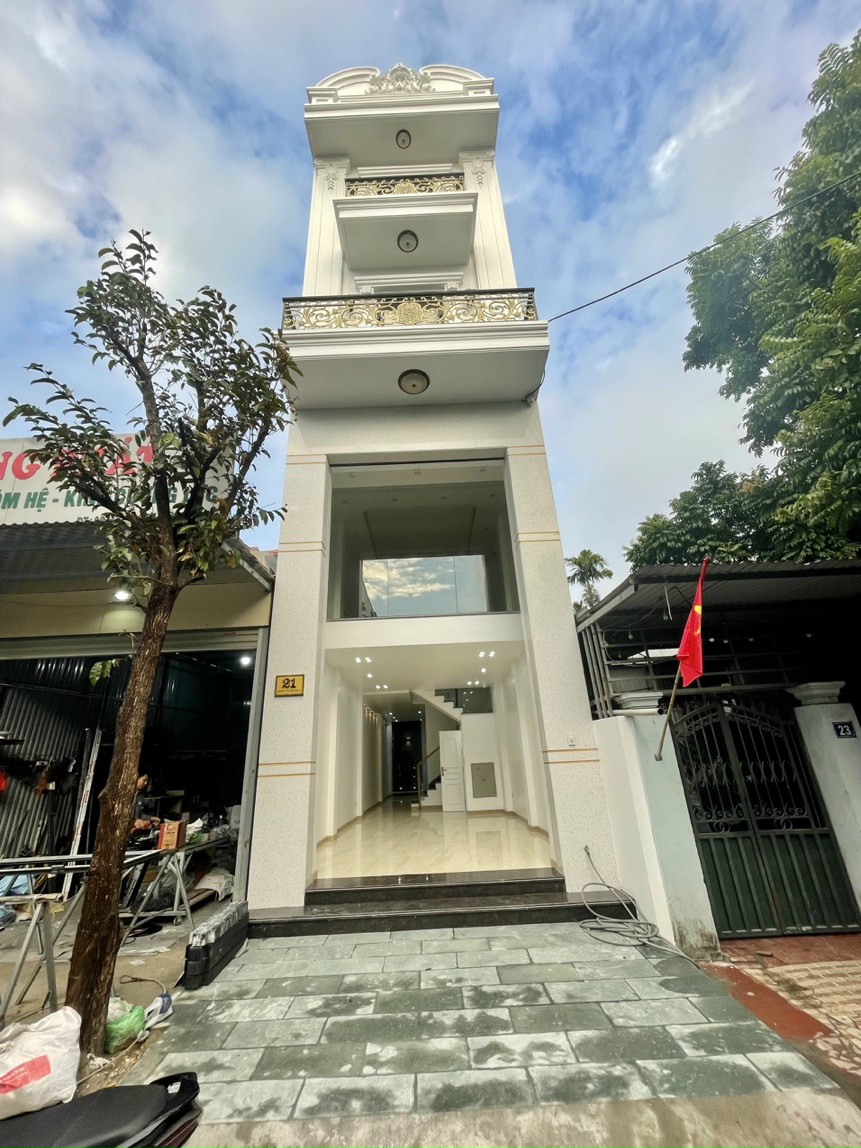 Siêu phẩm mặt đường 72m x 4 tầng độc lập mới tinh Thang Máy GIÁ 7.88 tỉ tại Lê Chân