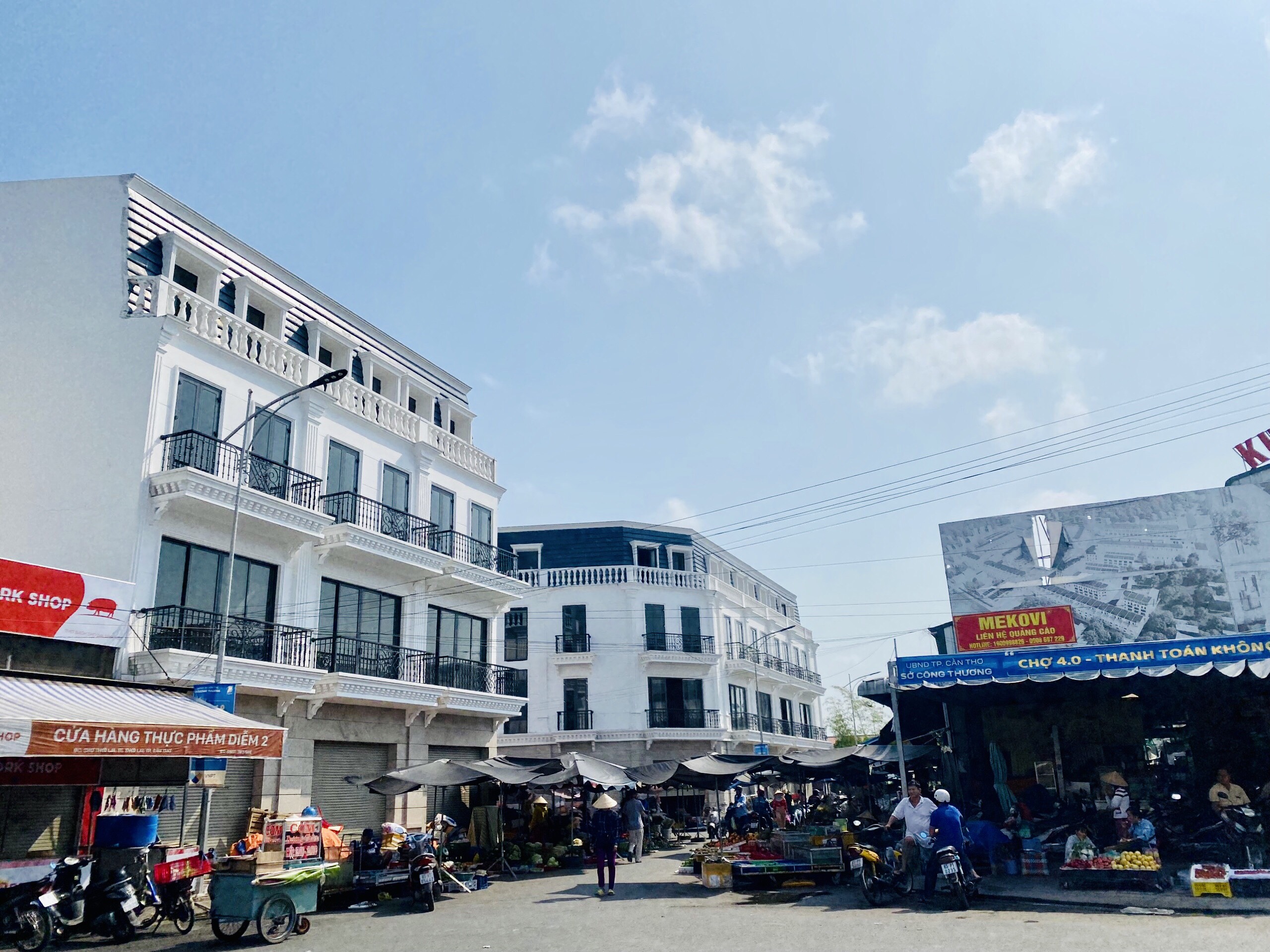 Nhà mặt tiền chợ Thới Lai Kinh Doanh Hỗ trợ vay lãi suất