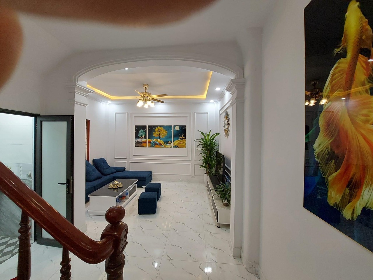 Bán nhà Tam Trinh. 50m x 4T x 4.28 tỷ, lô góc - mặt ngõ