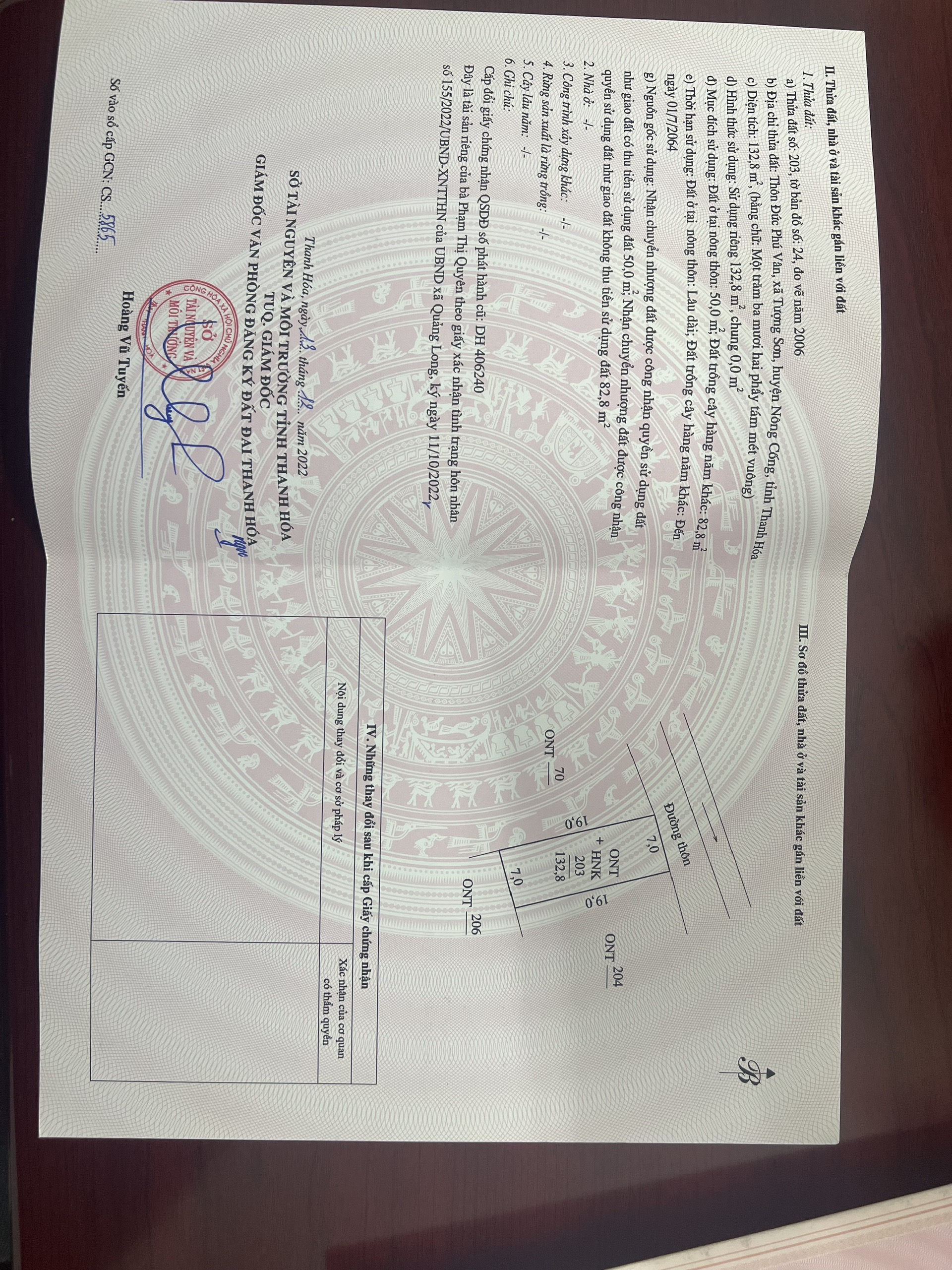 Nông cống Thanh Hóa, cạnh khu công nghiệp 300ha7x20, đường 10m. giá 2xxview hồ, gần dự án cao tốc bắc nam