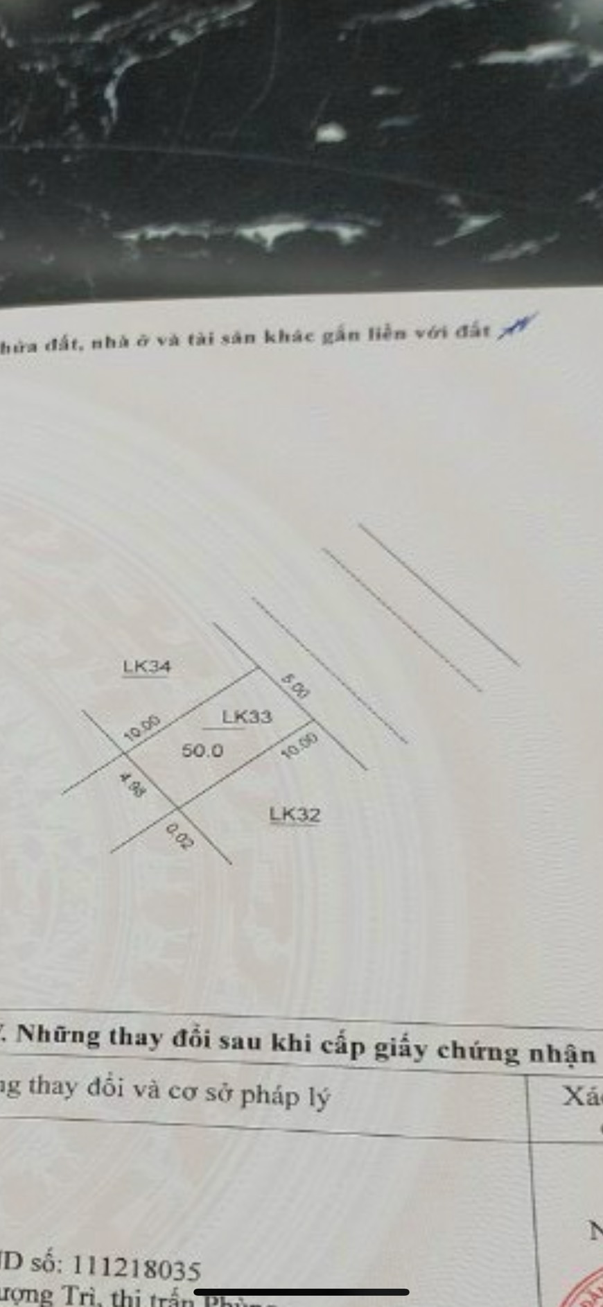 Cc bán lô lk33 dãy ưu tiên - Đường lê trọng tấn - Dương Nội Hà Đông, 50m2, Mt 5m, Đông Bắc, 6.2 tỷ