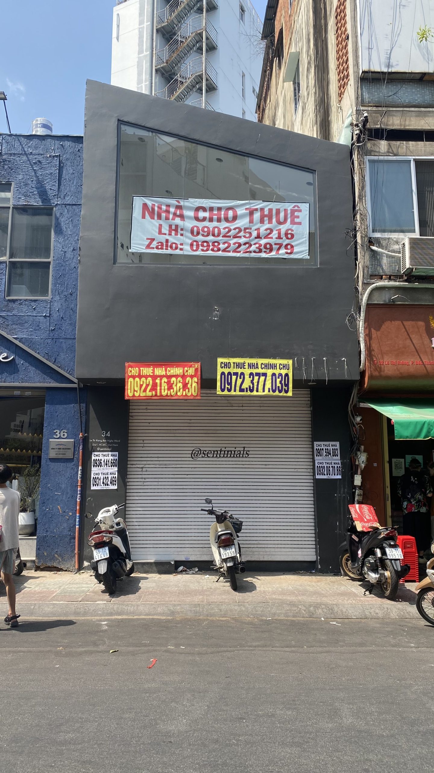 Cho thuê nhà MT Lệ Thị Riêng Q1 5x15 trệt lầu, 60Tr TL