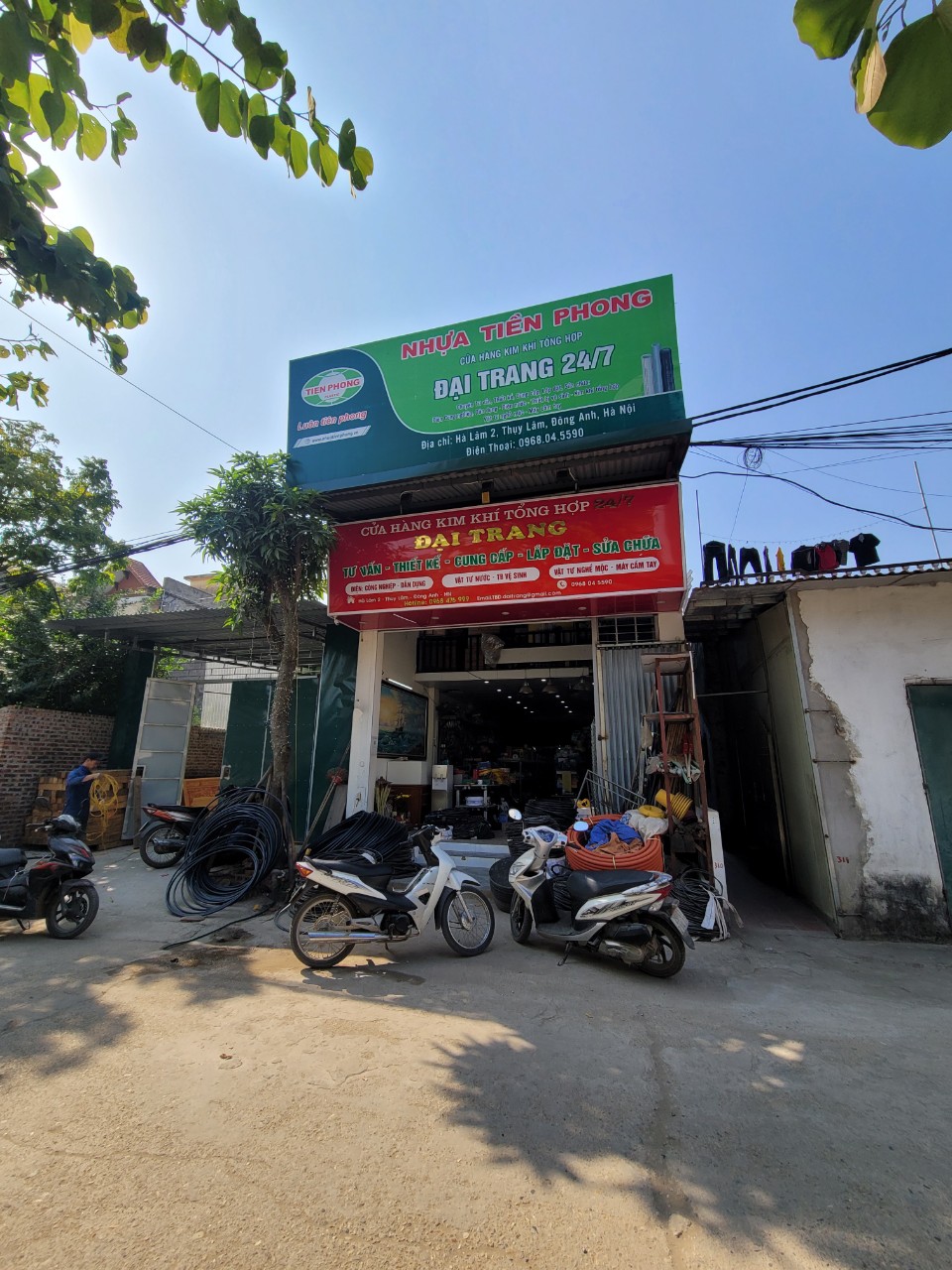 BÁN NHÀ MẶT ĐƯỜNG KINH DOANH VÀ 2 LÔ ĐẤT ĐẦU GIÁ XÃ THUỴ LÂM, ĐÔNG ANH, HÀ NỘI