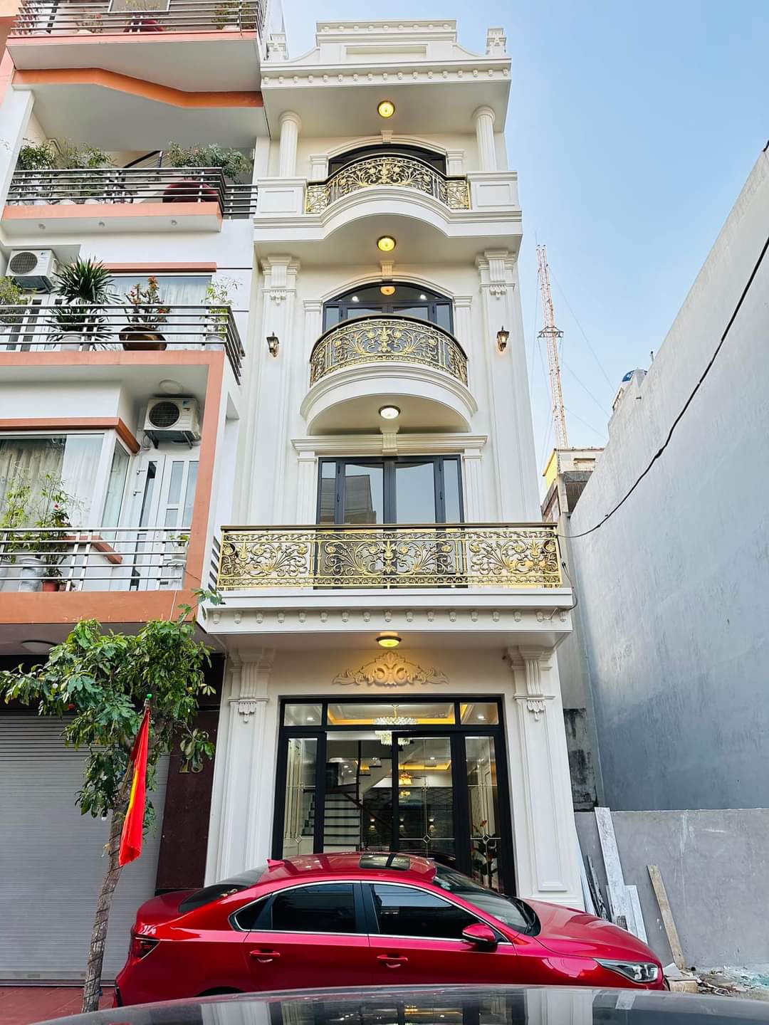 Bán nhà xây mới độc lập 75m 4 tầng 4 ngủ khu phân lô An Trang - An Đồng giá 6.67 tỉ