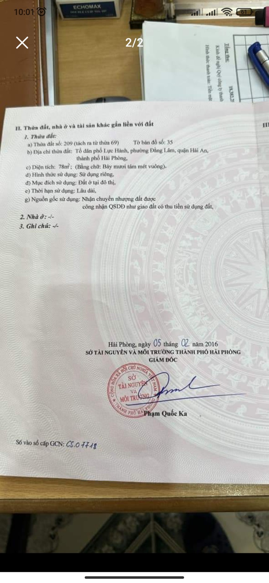 Lô đất cực đẹp GIÁ rẻ nhất ngõ 222 Trung Lực chỉ 26 tr/m ngay Trường Học Đằng Lâm