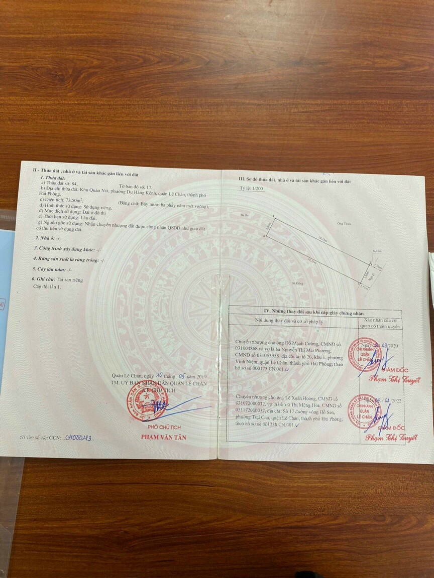 Lô đất GIÁ rẻ nhất Miếu Hai Xã 74m chỉ 1 tỉ cực đẹp ngay đường Mương thông Hoàng Minh Thảo