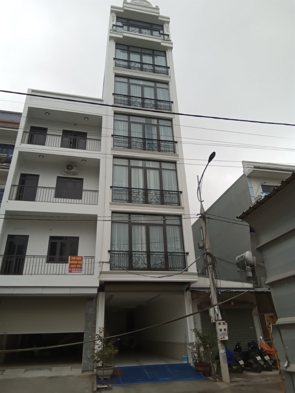 Chính chủ cần cho thuê nhà 7 tầng cổng 1 khu công nghiệp Thăng Long 3 Bình Xuyên Vĩnh Phúc