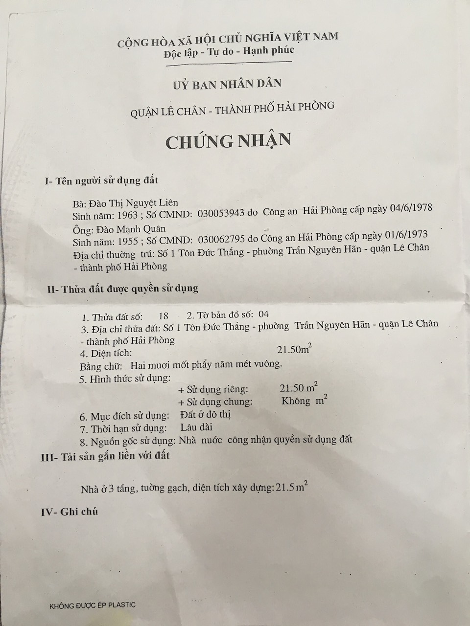 Bán nhà mặt đường GIÁ 5.8 tỉ ngay cạnh ngã 4 An Dương - Tô Hiệu kinh doanh đắc địa