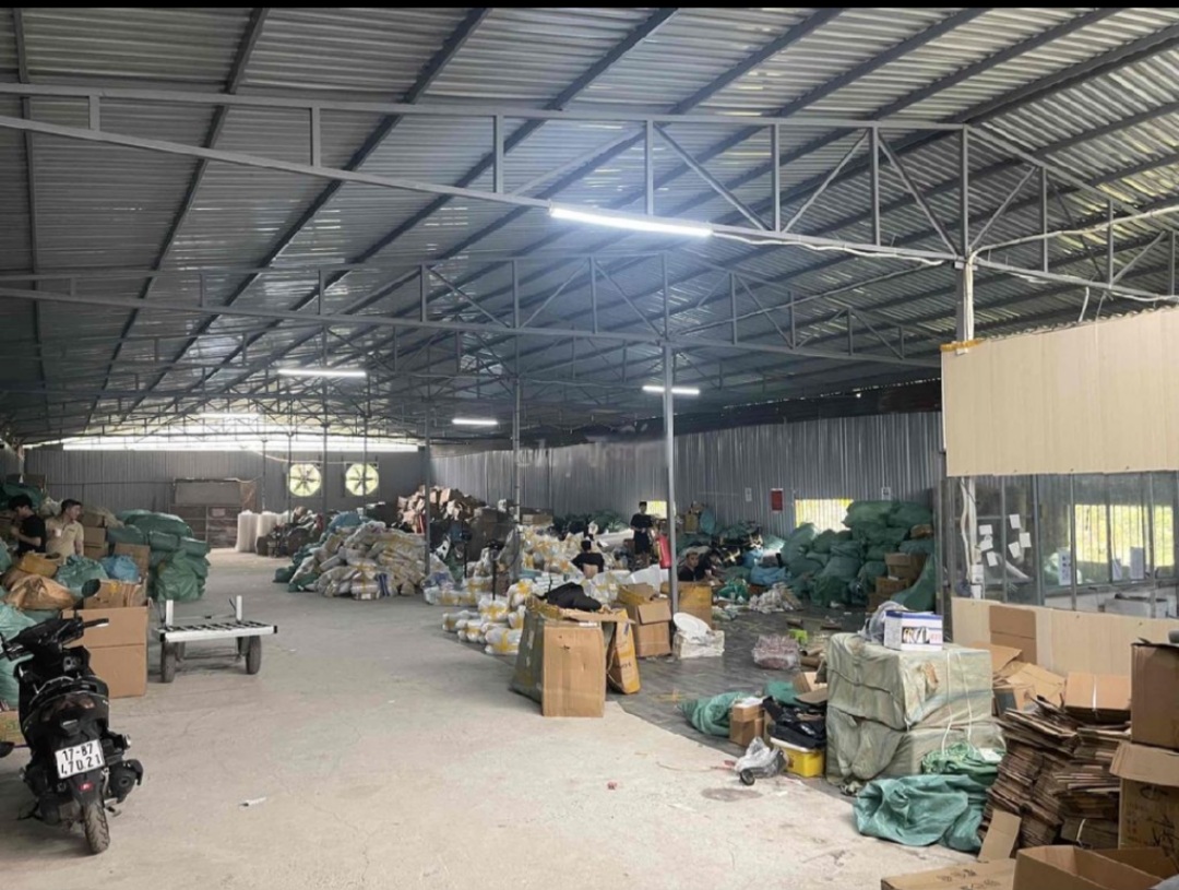 Cho thuê 550m kho xưởng ở kcn Phú Minh , Trại Gà, Bắc Từ Liêm, Hà Nội