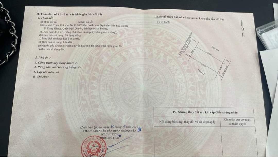 Bán đất phân lô Lô 20C Lê Hồng Phong cực đẹp diện tích 40m GIÁ 3.24 tỉ sau BigC