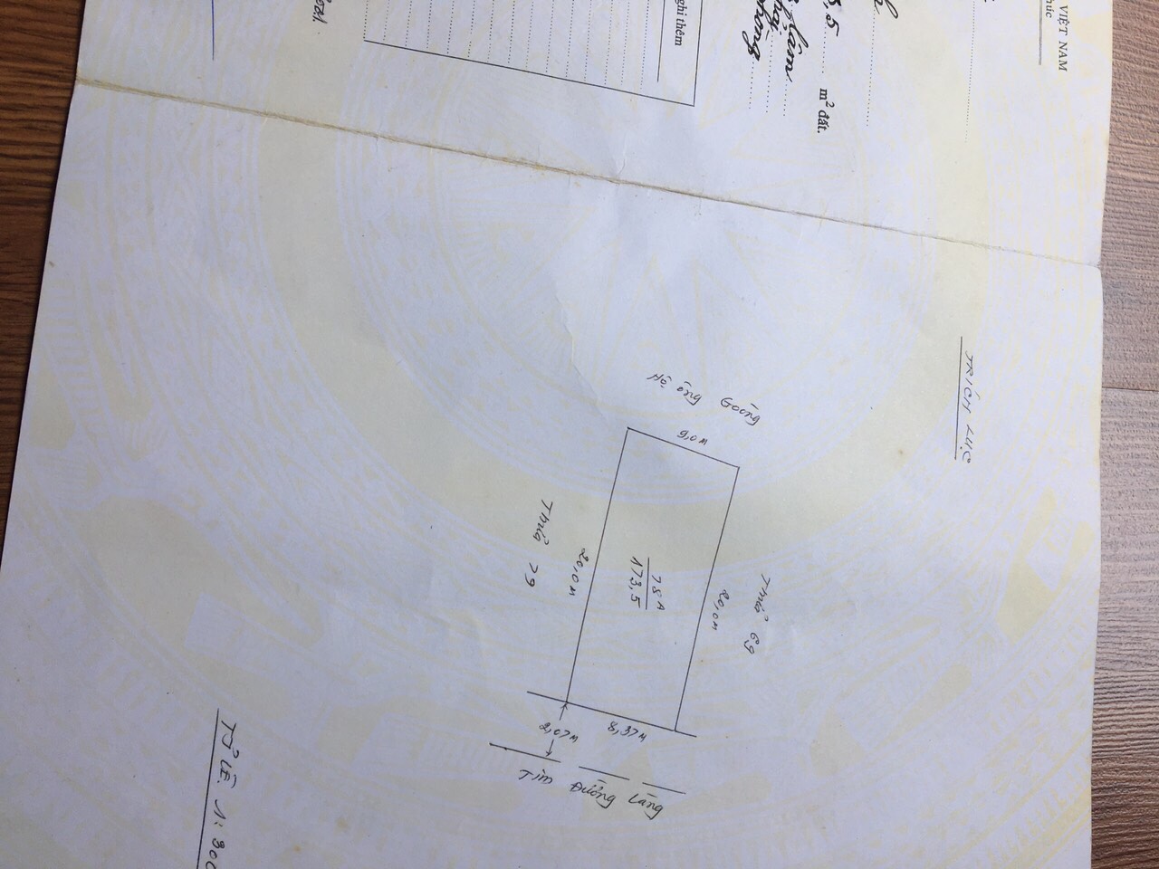 Bán lô đất mặt ngõ 225 Ngô Gia Tự - 174m2 - mt 8,4m - nở hậu - ô tô đỗ cửa - 42 tr/m2