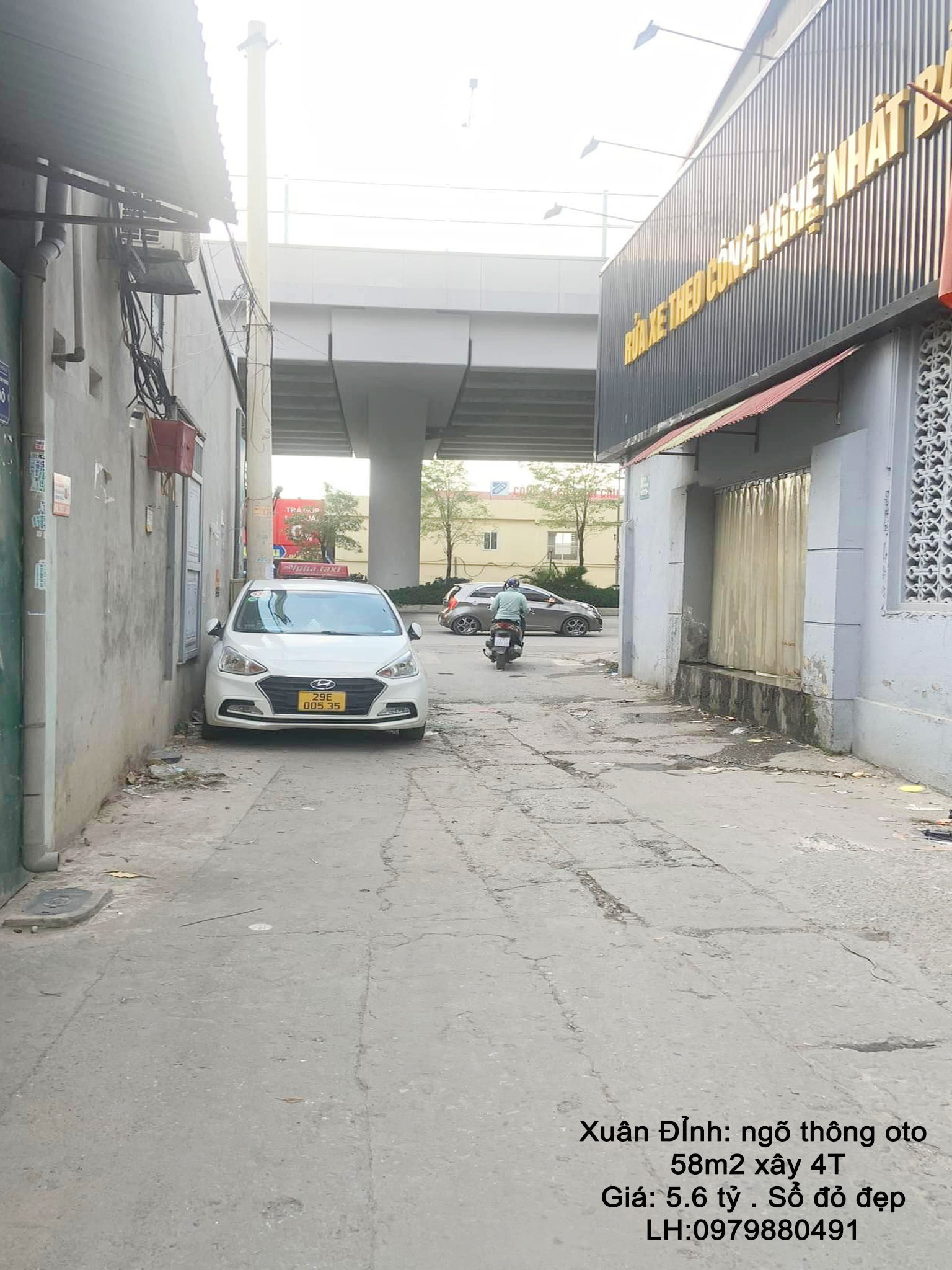 Bán nhà Xuân Đỉnh: ngõ oto thông Phạm Văn Đồng, siêu thoáng, sát phố. 60m2x4T Giá: 5.6 tỷ