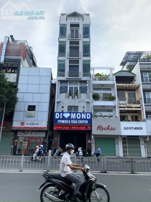 Tòa Nhà Mặt tiền Lê Văn Sỹ P14 Q3 6x18 hầm 6 lầu hdt 200 tr giá chỉ 65 tỷ