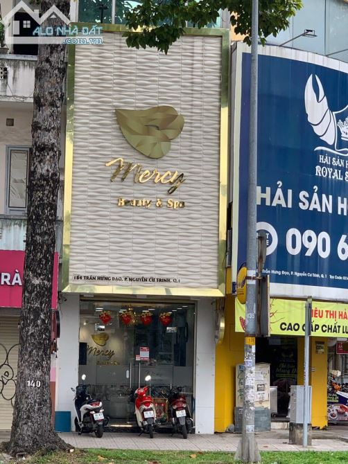 Giảm giá sâu chỉ còn 36 tỷ mặt tiền Trần Hưng Đạo Quận 1 - DT 3.8*20 - 5 tầng - HĐT 99tr. DK