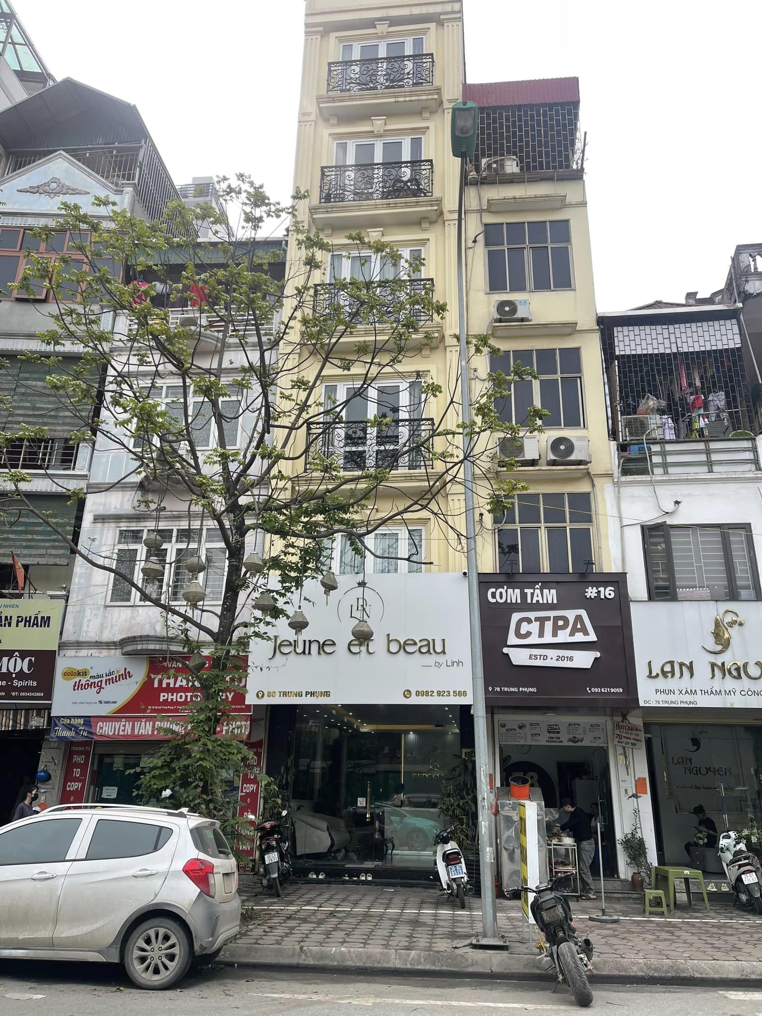 NHÀ HAI MẶT TIỀN - 45M2 - 15 tỷ - 1 MẶT PHỐ 1 NGÕ - PHỐ TRUNG PHỤNG HIẾM NHÀ BÁN