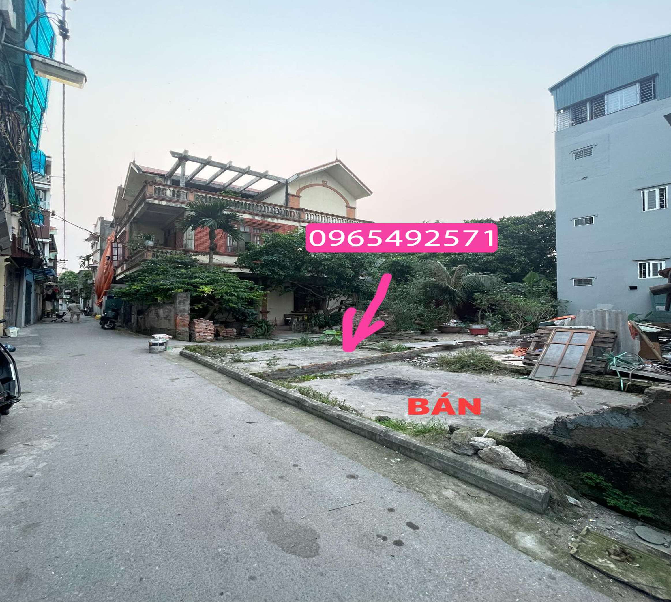 Bán đất Lệ Mật, Long Biên, ngõ rộng thông ô tô, hướng đông nam, 57m, mặt tiền: 5m, 4 tỷ