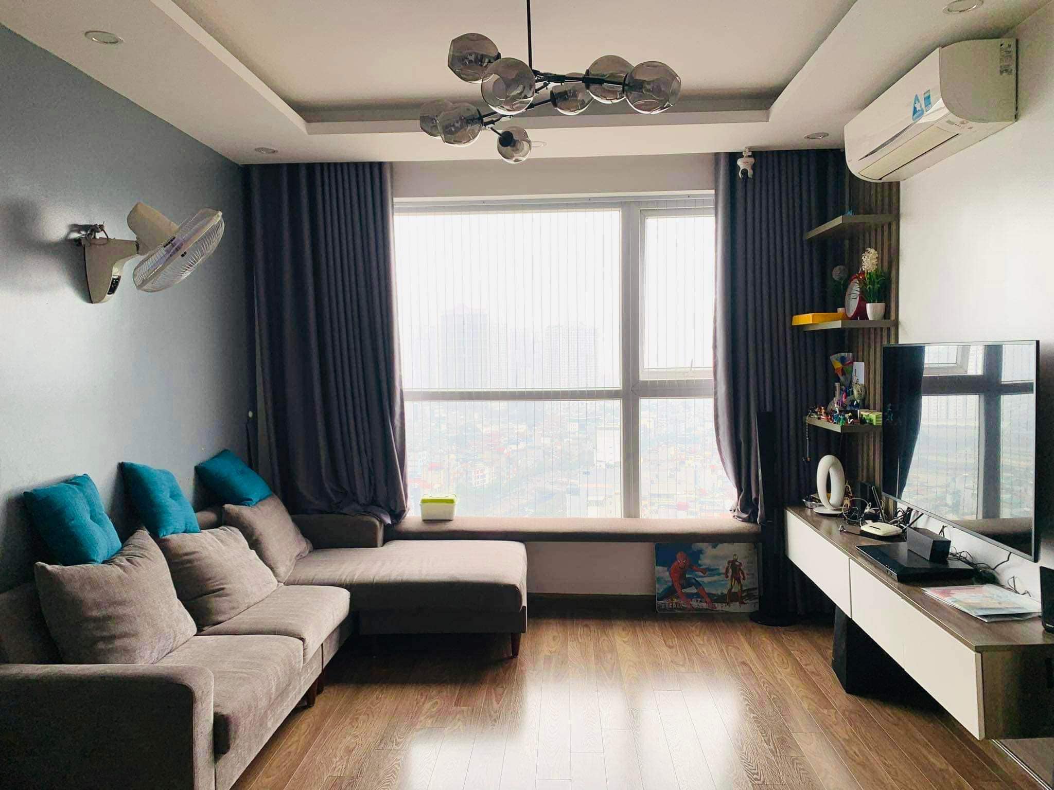 Chỉ 3.8 Tỷ, Chung cư Riverside Garden 349 Vũ Tông Phan, 82m2 3PN + 2WC, SĐCC