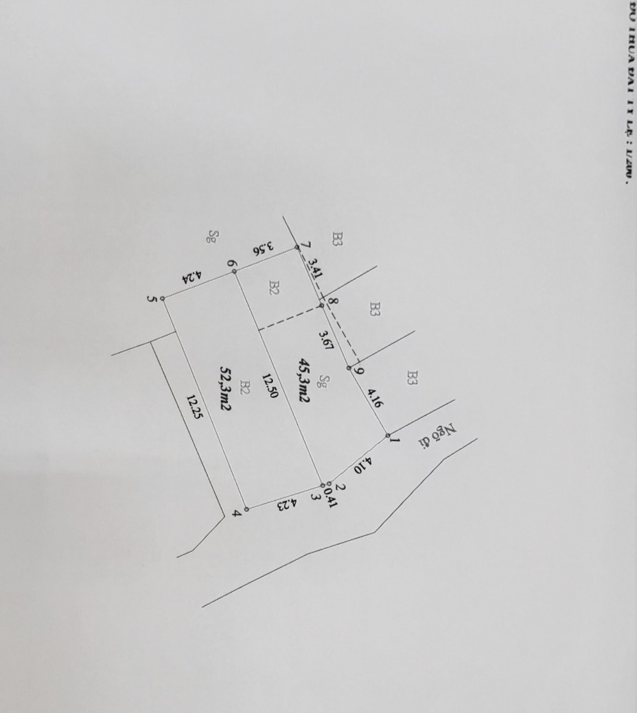 Bán nhà Hoàng Mai: 46m x2T,ô tô đỗ cửa, gần phố, ngõ thông -3,6 tỷ