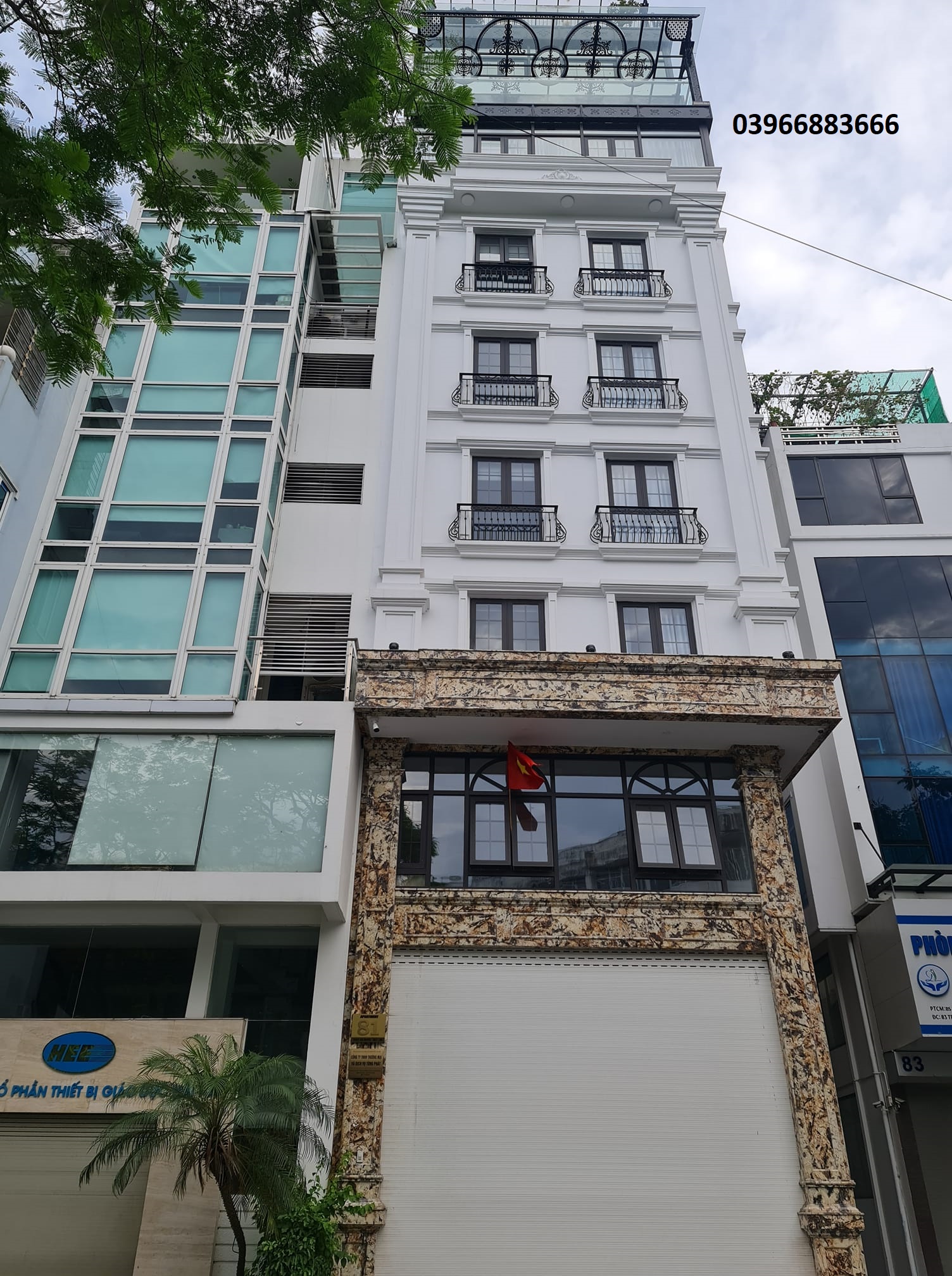 Bán Mặt Phố Đường Bưởi – Cầu Giấy 10 tầng vỉa hè kinh doanh 60tr/tháng