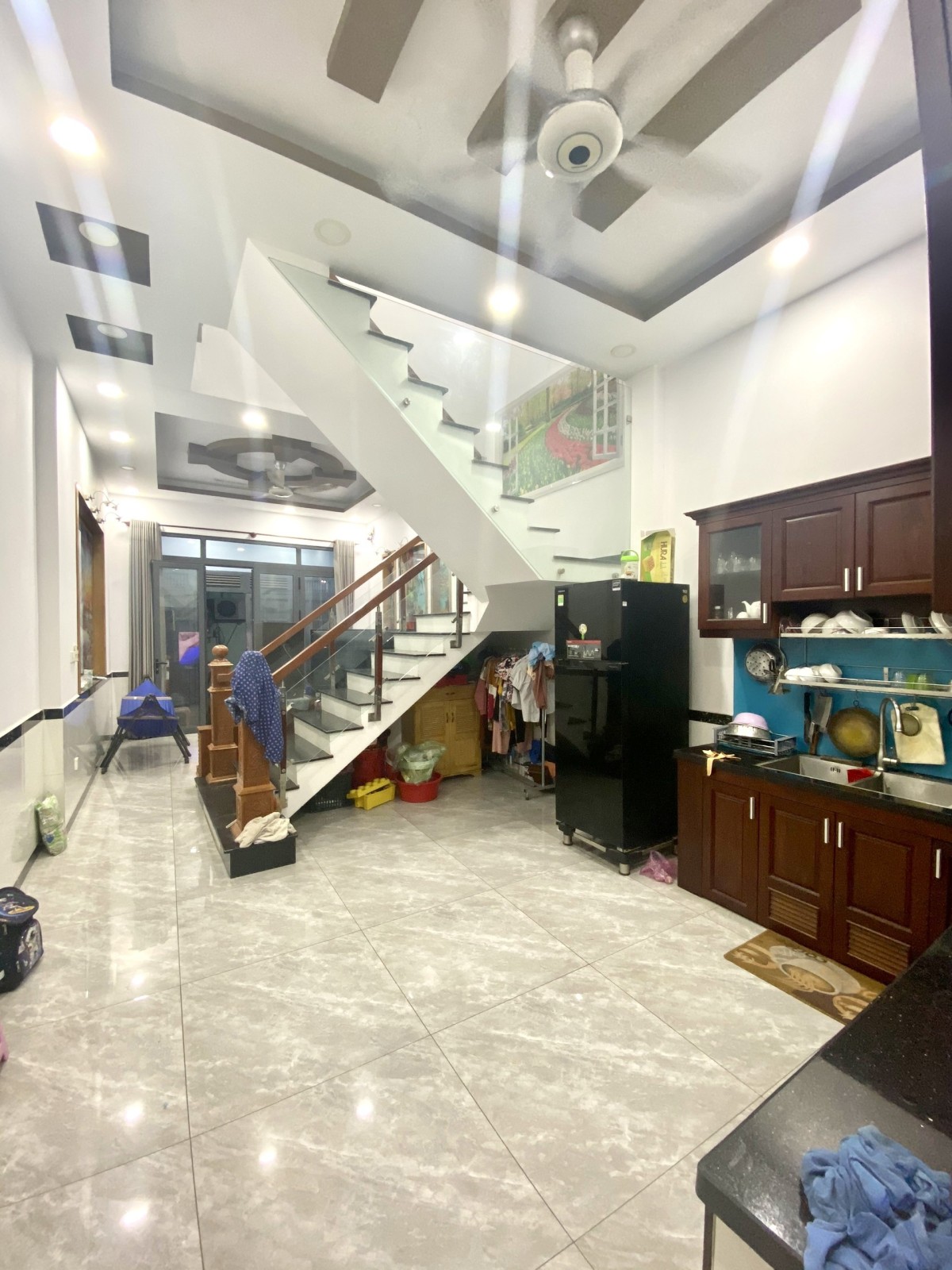 HAI MẶT TIỀN HẺM XE TẢI - NGANG BỀ THẾ 6M - SỔ VUÔNG - CÓ DÒNG TIỀN - 76M2 CHỈ 5.35 TỶ