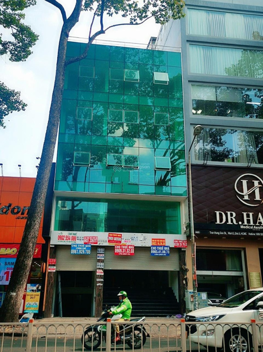 Hạ 15 tỷ bán gấp tòa nhà 2MT - Trần Hưng Đạo Q1 - 9x23m - hầm + 8tầng - giá 70 tỷ