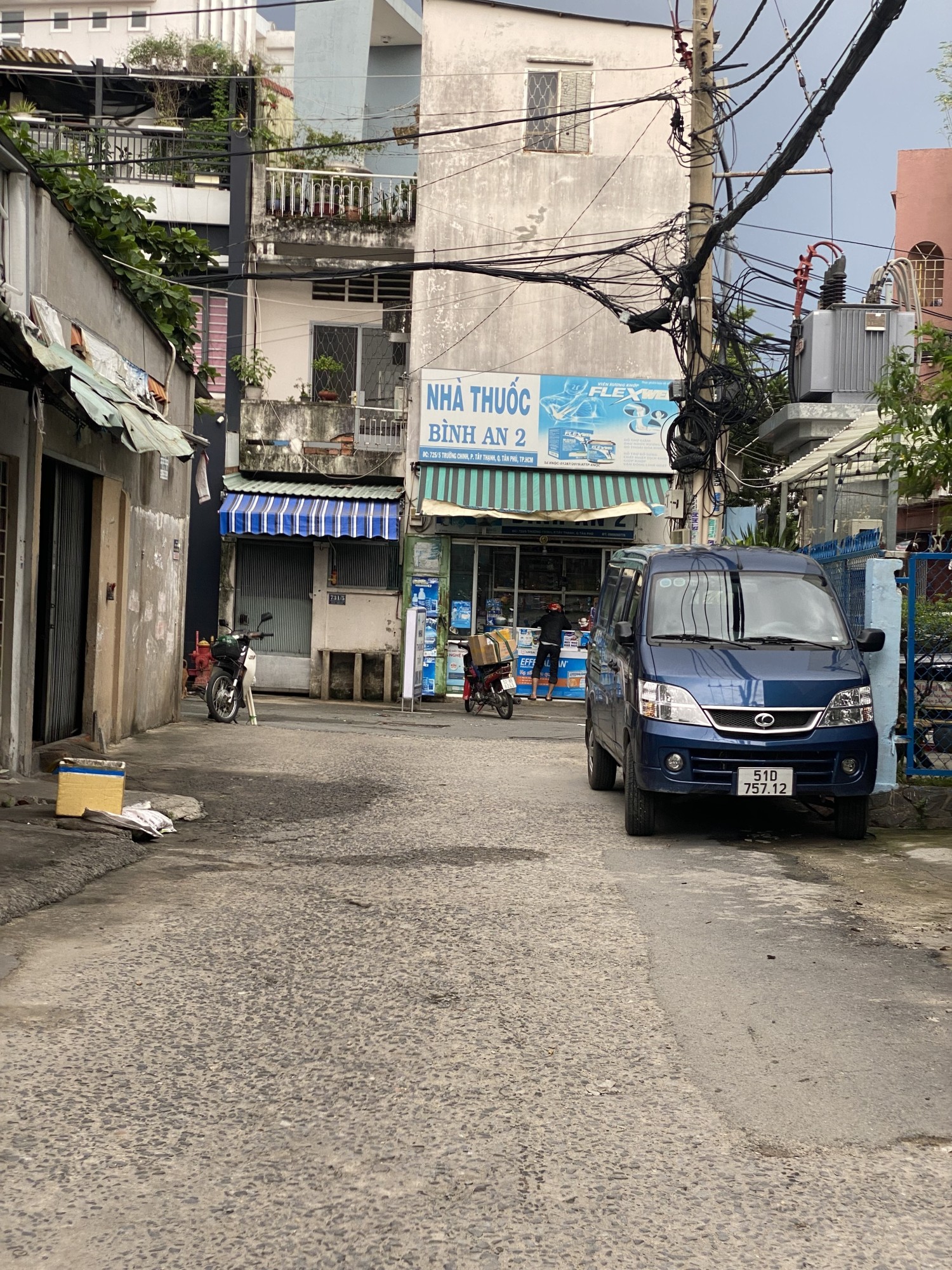 BÁN NHÀ QUẬN TÂN PHÚ, ĐƯỜNG TRƯỜNG CHINH,115M2,2TẦNG,9TỶ7