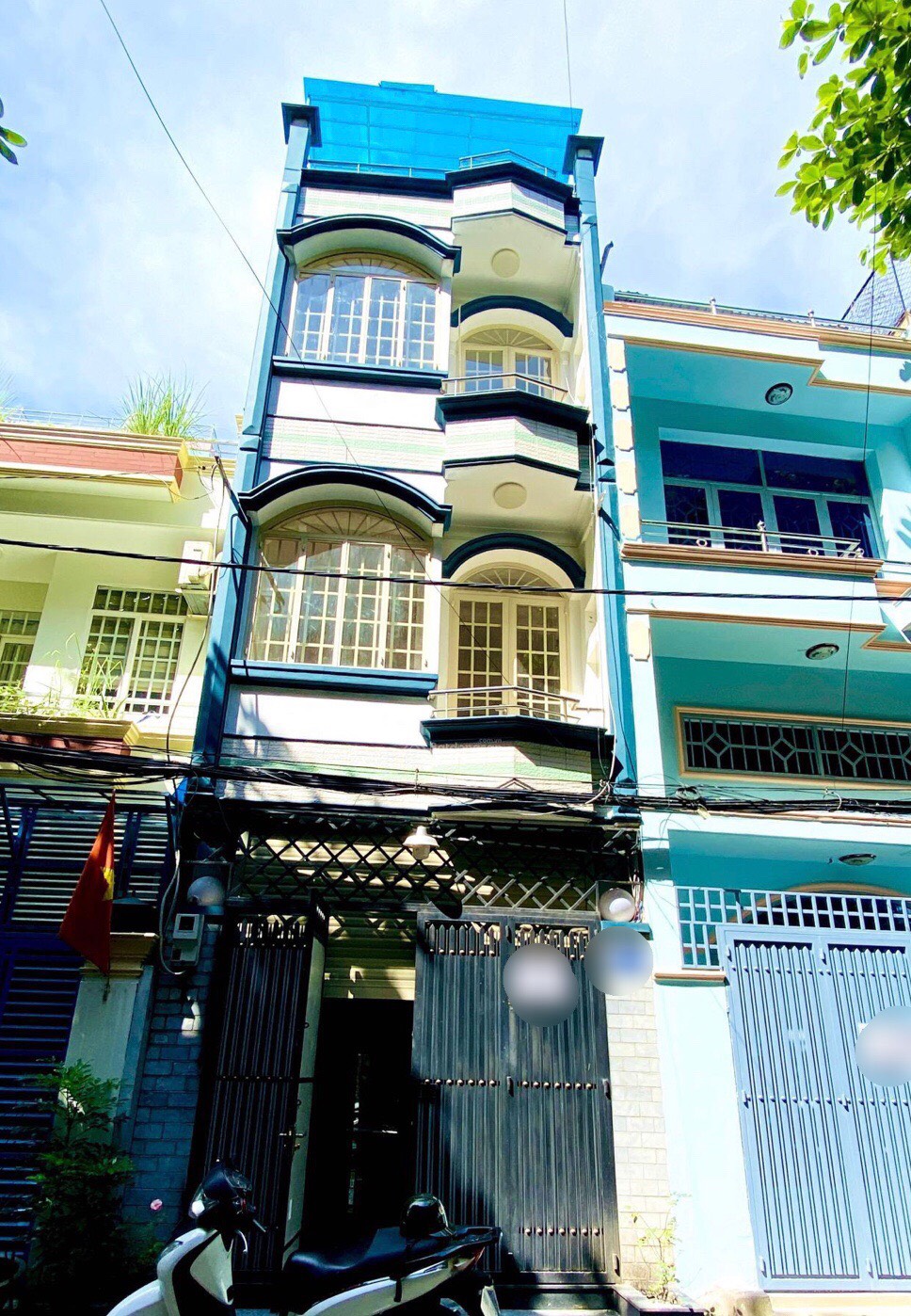 Bán nhà hẻm 8m thông đường Tân Qúy,DT:3.7x8m đúc 3 lầu nhà mới giá 5 tỷ