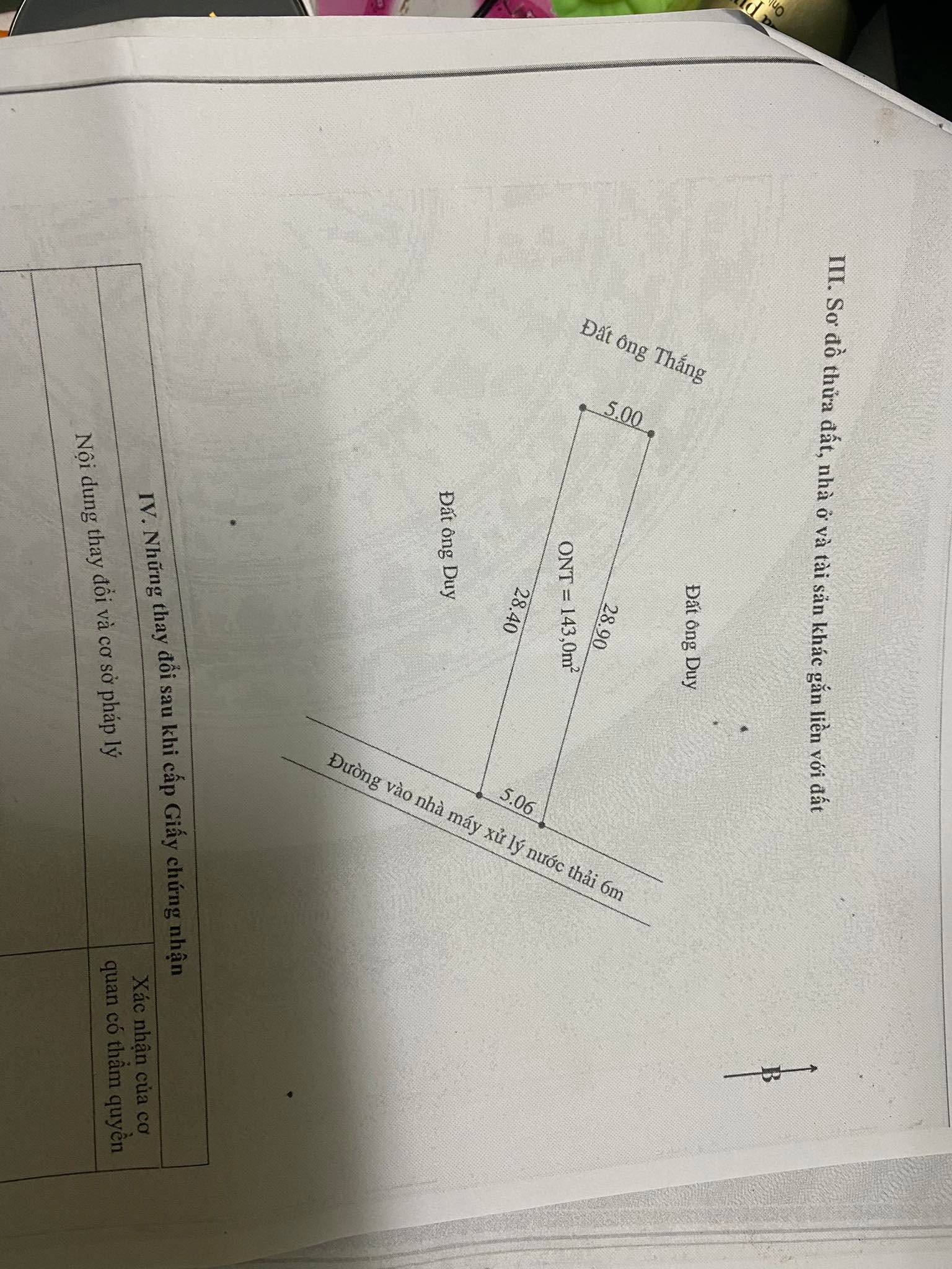 Gia đình cần bán mảnh đất tại đội 4A - Thanh Xương - Điện Biên