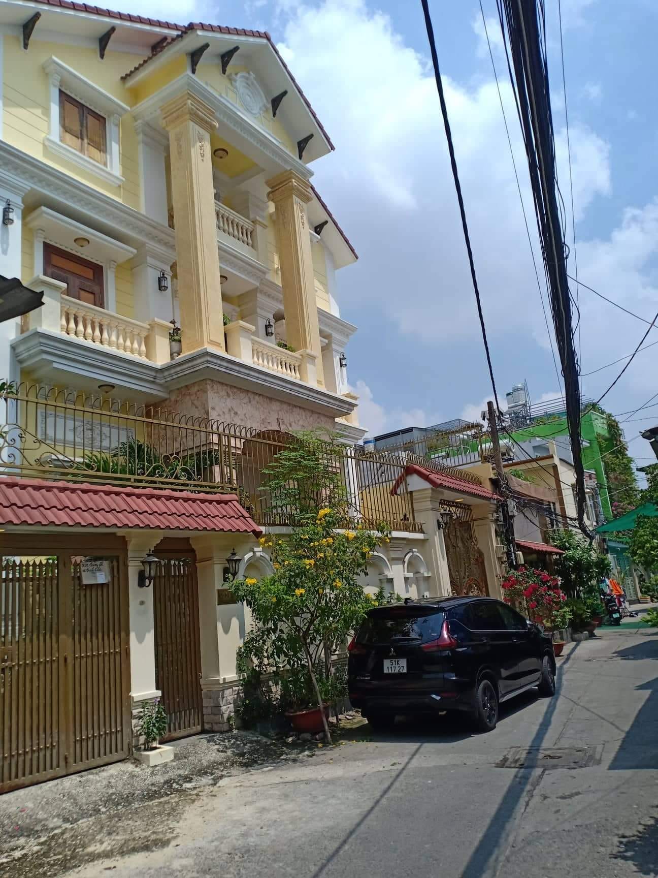 BÁN NHÀ BIỆT THỰ THOẠI NGỌC HẦU, TÂN PHÚ, 3 TẦNG, NGANG 8 X 15.5, CHỈ 12 TỶ 95.