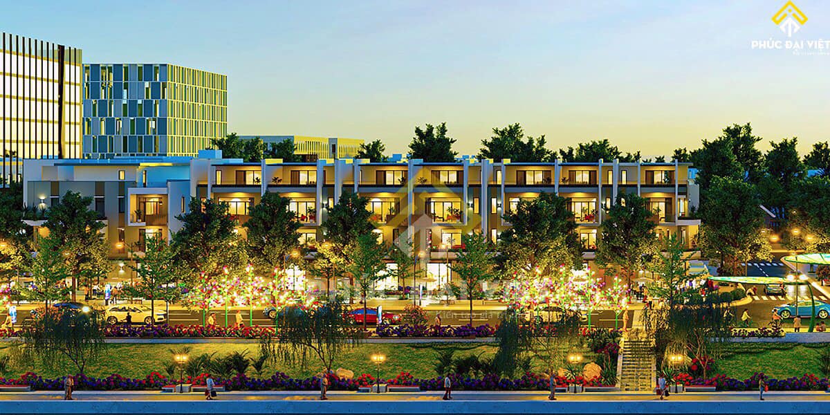 SHOPHOUSE ĐẠI LỘ ÁNH SÁNG 26M - VIEW KÊNH SINH THÁI MÁT MẺ - LIỀN KỀ SIÊU THỊ AEON MALL