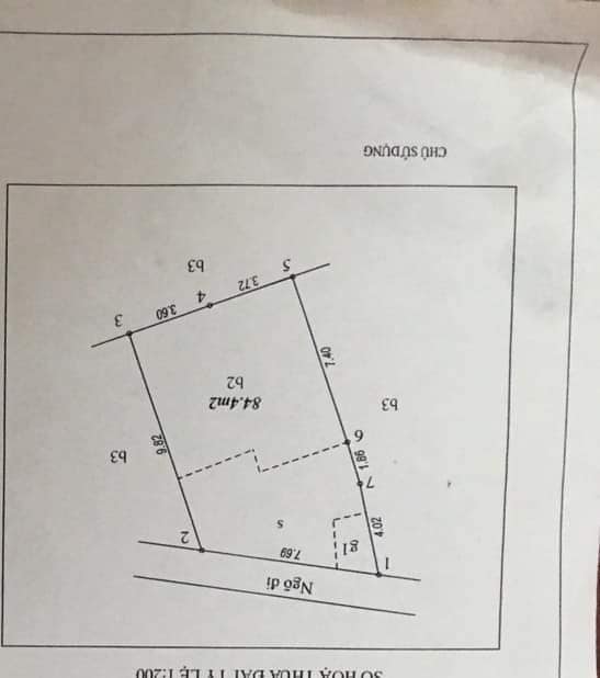 Đất hiếm trung tâm ba đình, giá cực tốt. Ngõ 343 Đội Cấn.