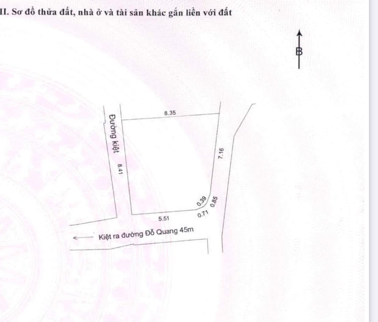 Bán lô đất siêu hiếm 3 mặt kiệt 3m Đỗ Quang, Vĩnh Trung, Thanh Khê, Đà Nẵng