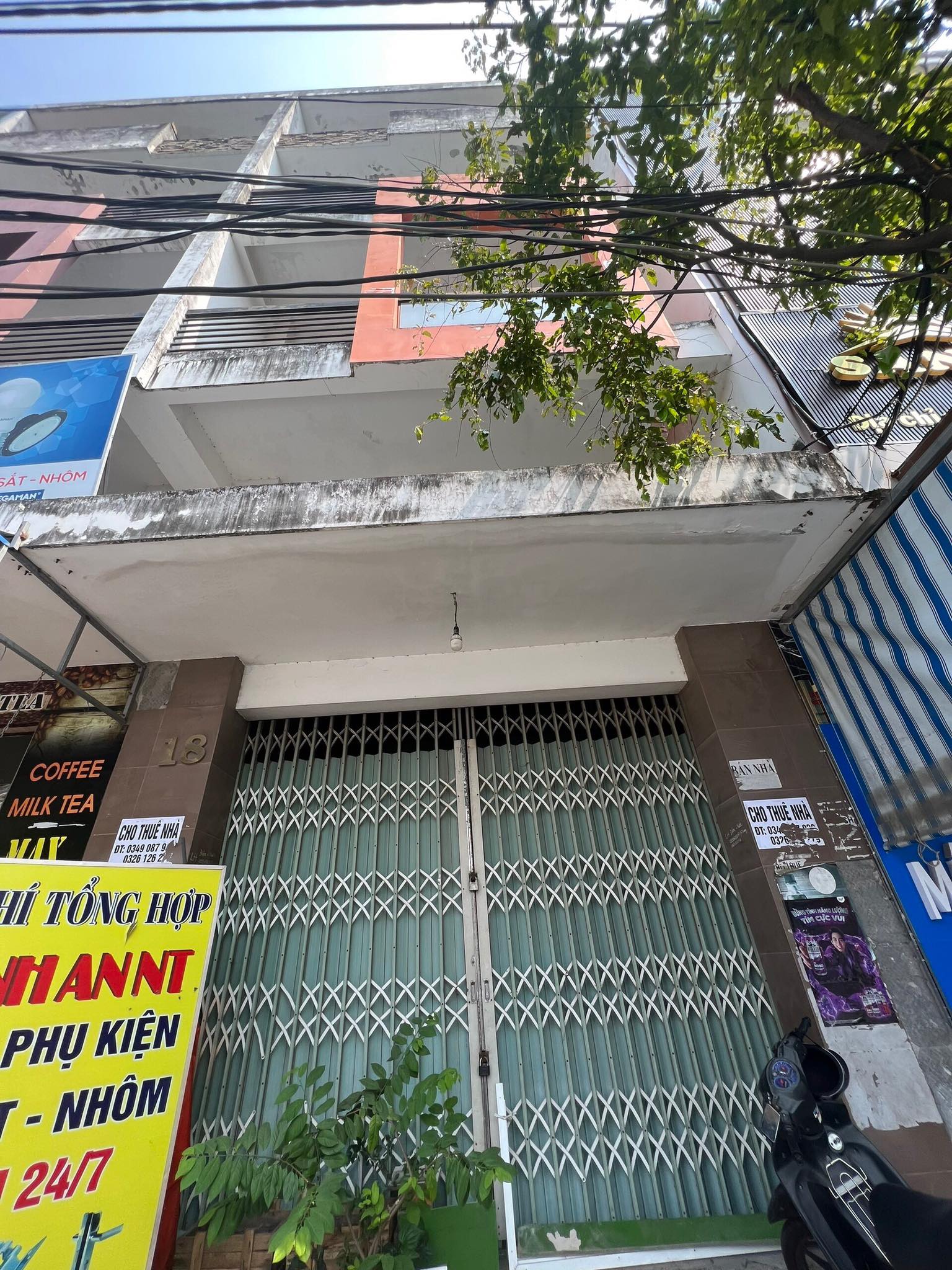 cho thuê mặt bằng Điện Biên Phủ đối diện trường du lịch Vĩnh Hòa N.Trang