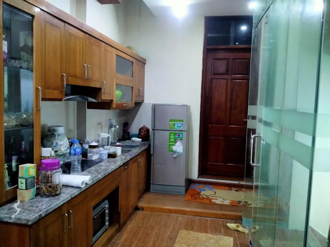 BÁN NHÀ CẦU GIẤY 61M 4T 4M MẶT TIỀN 4,55 TỶ ĐẸP LONG LANH NGÕ RỘNG