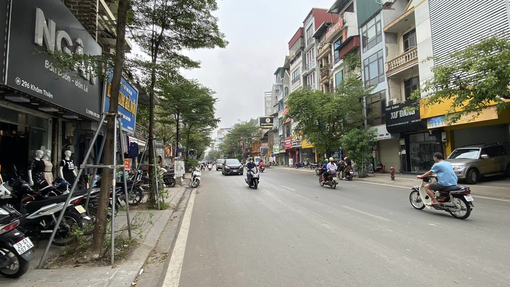 BÁN NHÀ MẶT PHỐ KHÂM THIÊN ĐỐNG ĐA. VỈA HÈ KD SẦM UẤT. DT 120M2. GIÁ 34 TỶ