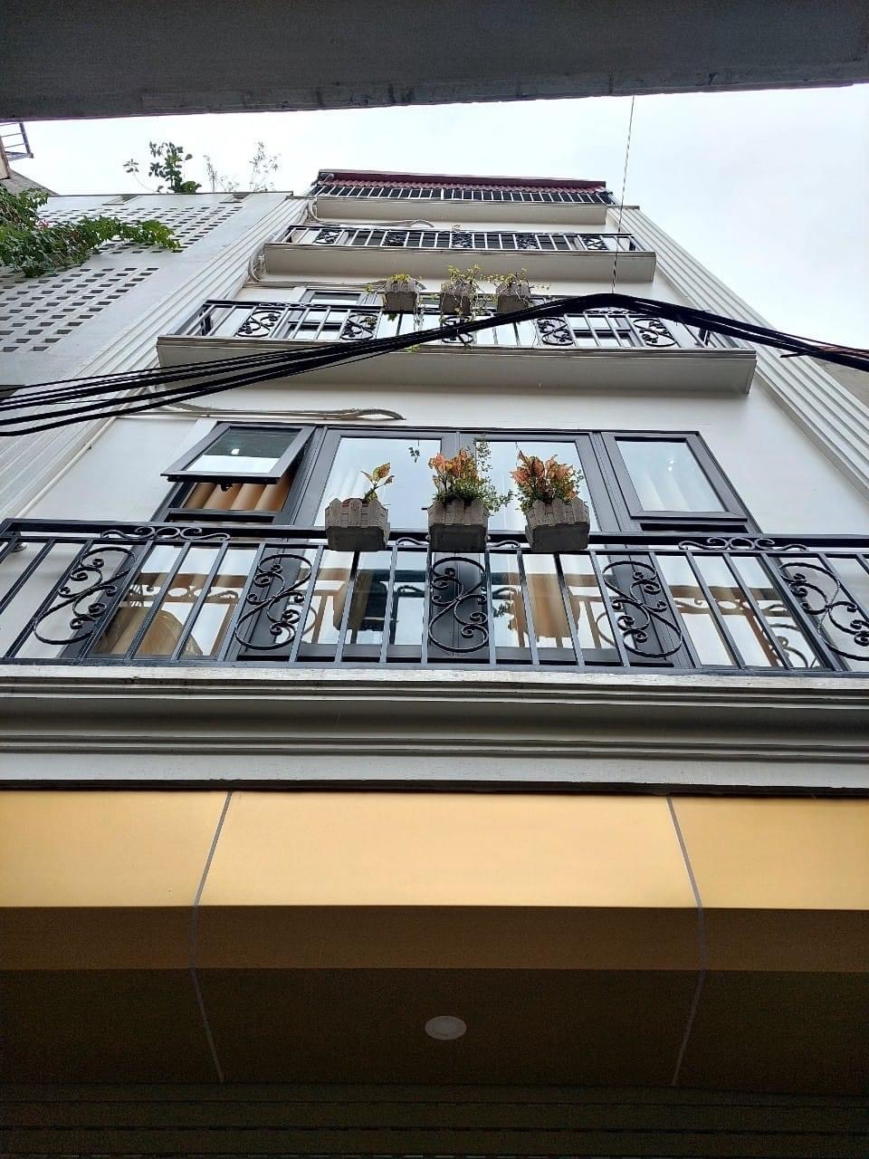 Bán nhà Hoàng Mai 7 phòng cho thuê 25tr tháng, 45m 5 tầng