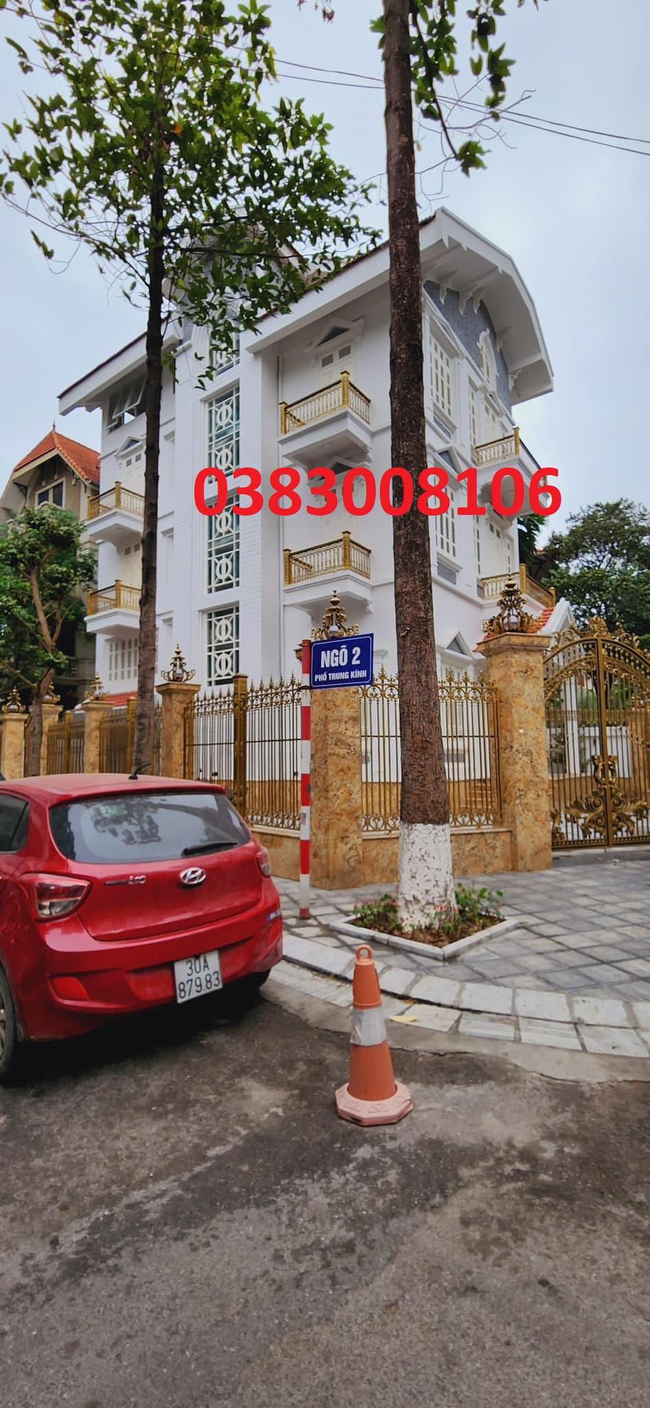 BIỆT THỰ LÔ GÓC MẶT PHỐ TRUNG KÍNH 280m2 - 90 tỷ MỘT MẶT PHỐ HAI MẶT Ô TÔ TRÁNH VỈA HÈ