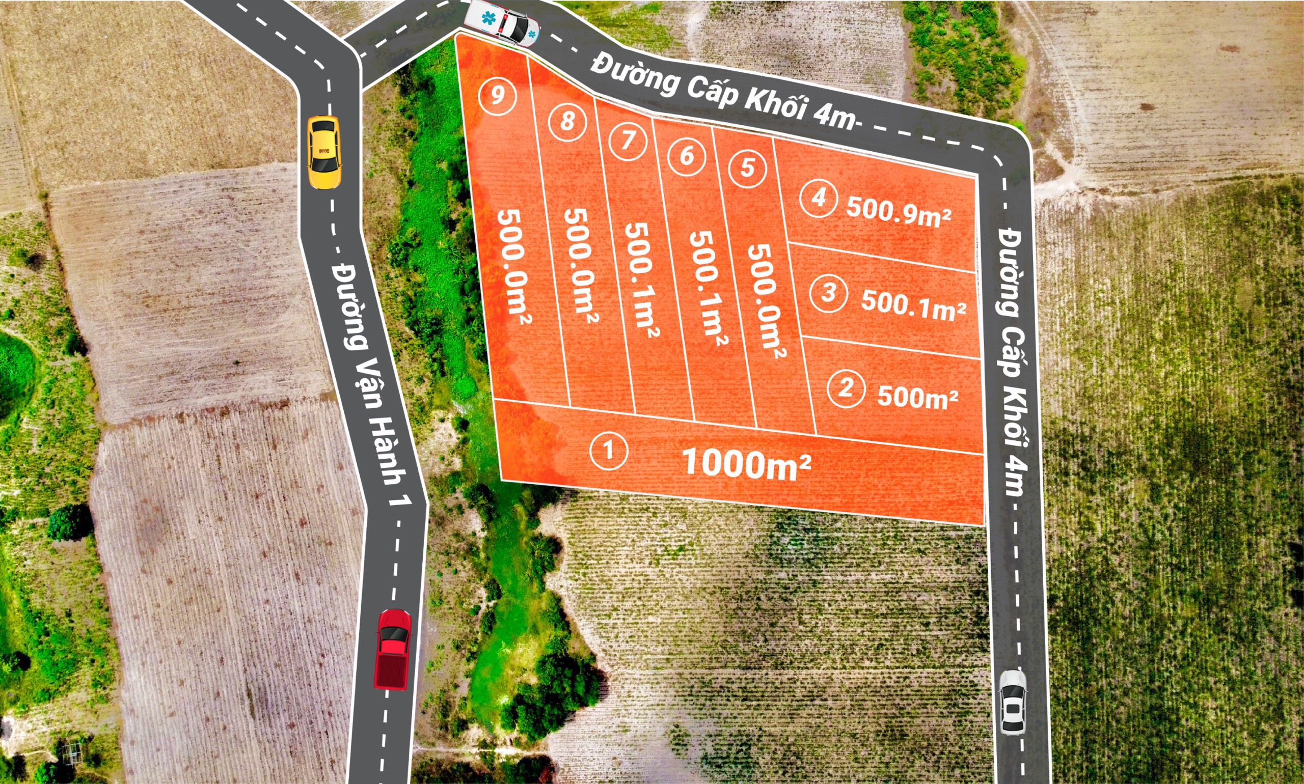 Mở bán 9 nền Ninh Hoà 500m giá 150tr tại xã Ninh Tây