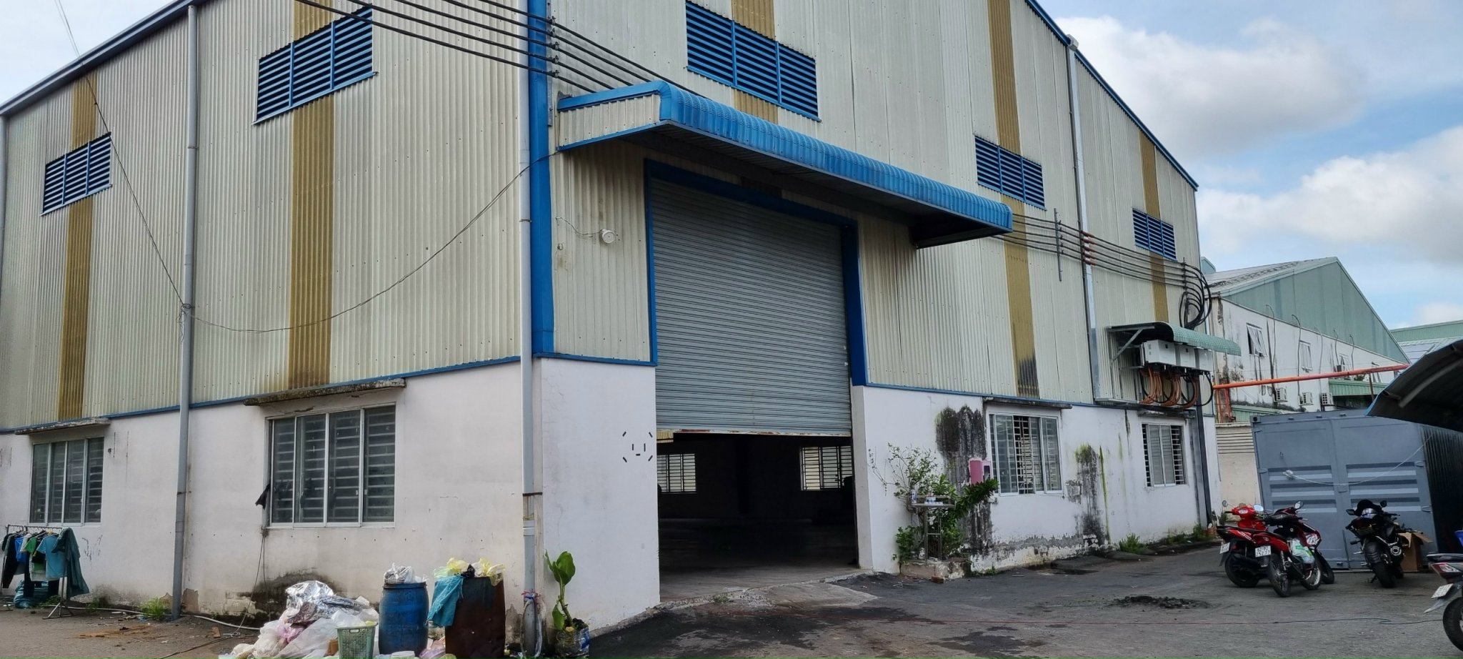 Cho thuê kho xưởng đang trống trong KCN Hải Sơn, xã Đức Hòa Hạ, huyện Đức Hòa, tỉnh Long An