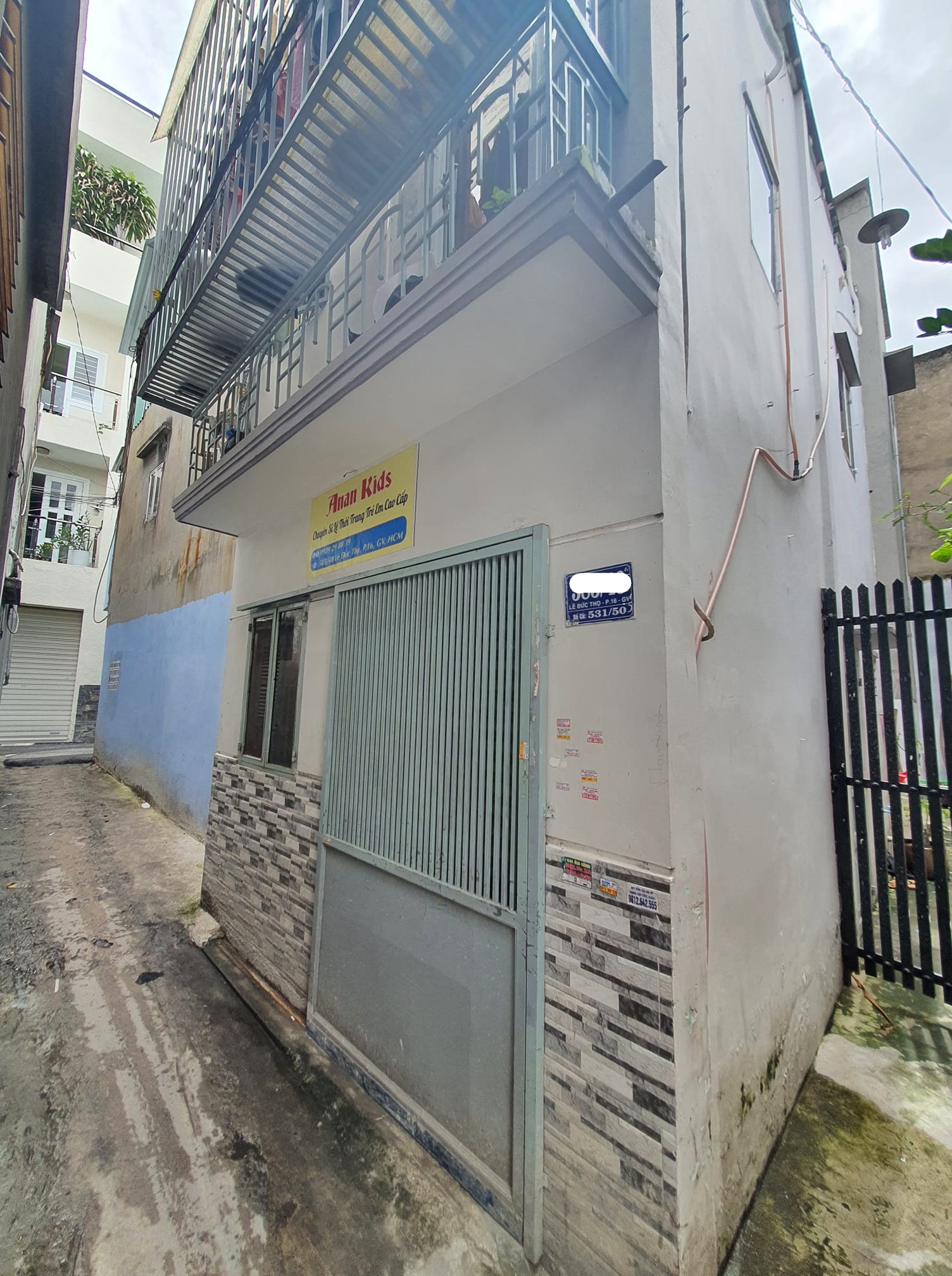 KHU VỰC XÓM ĐẠO-NHÀ 1 SẸT 2 TẦNG-SÁT HẼM XE HƠI-LÊ ĐỨC THỌ-DT 22m2