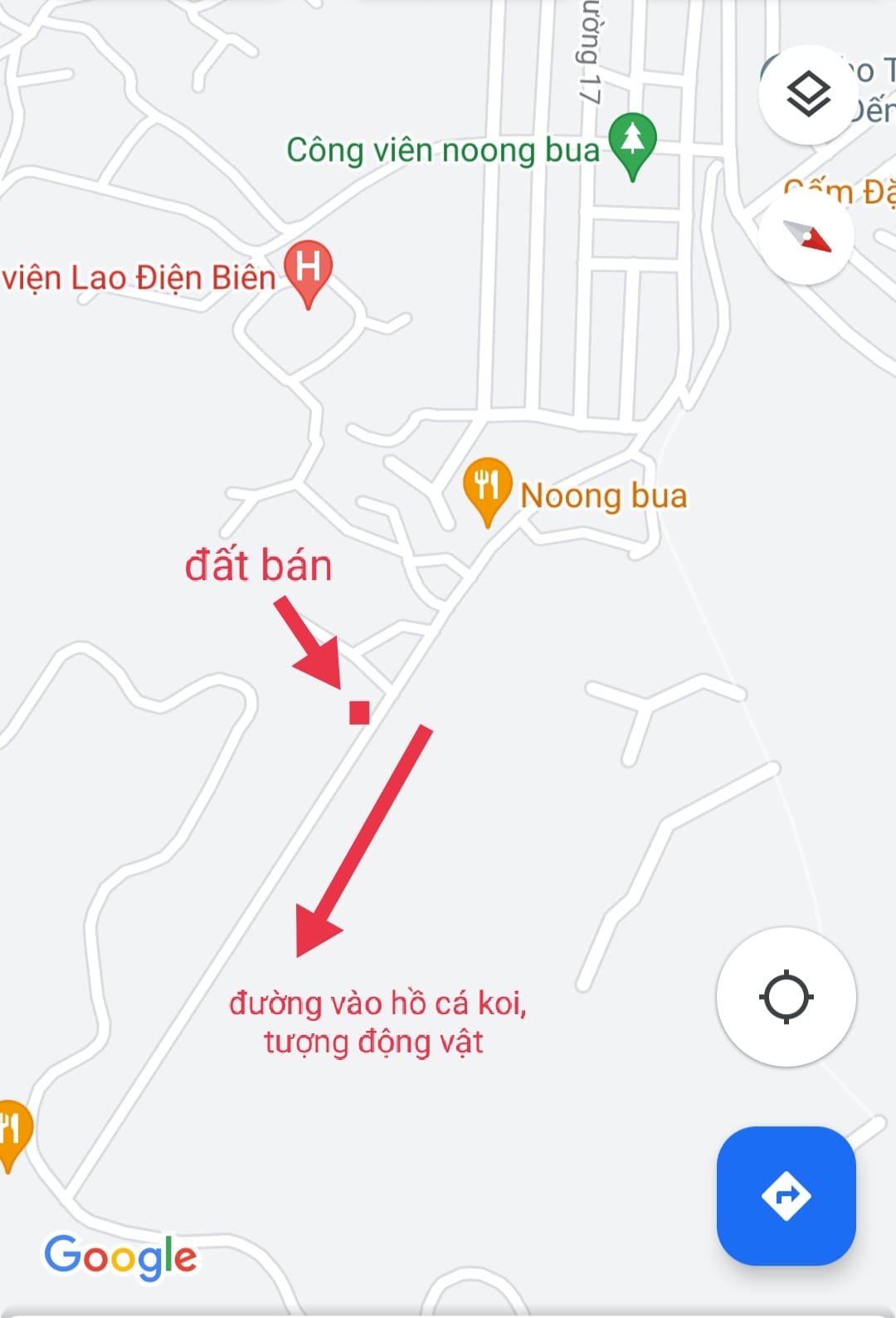 Bán gấp nhà TĐC khe chít 2, tổ 3 - phường Noong Bua