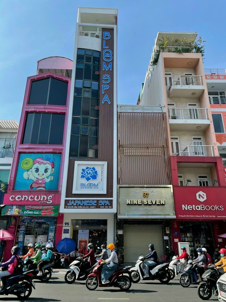 Bán nhà Mặt tiền nguyễn bỉnh khiêm . Q1 4 x 20 6 tầng , có thang máy. Giá 39.5 tỷ tl