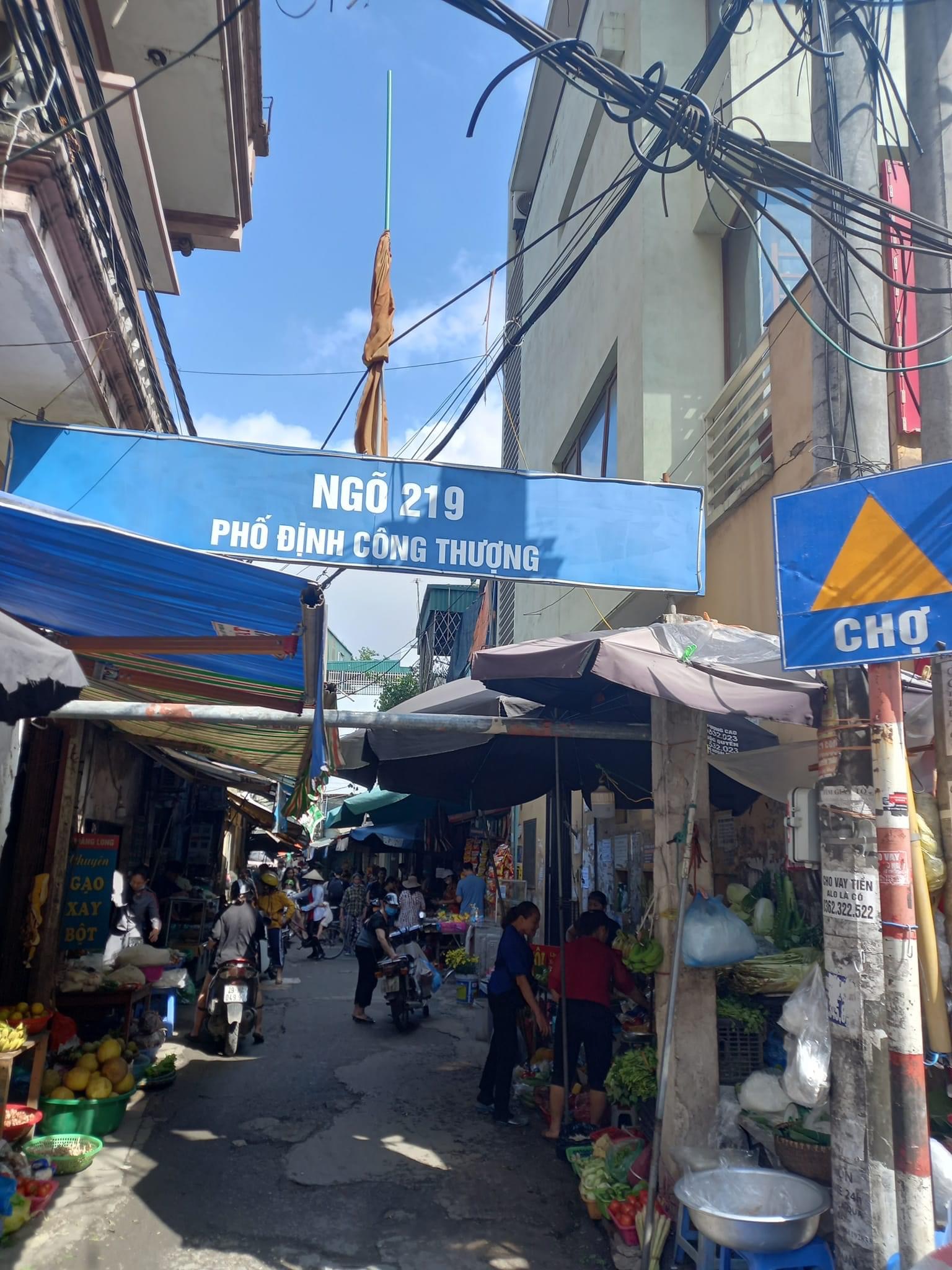 Bán nhà mặt ngõ chợ Định Công Thượng, Hoàng Mai 40m2, 4 tầng, giá 6.6 tỷ