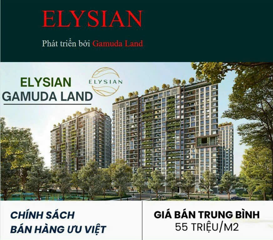 Dự án Elysian Chủ Đầu Tư Gamuda Land (Malaysia )