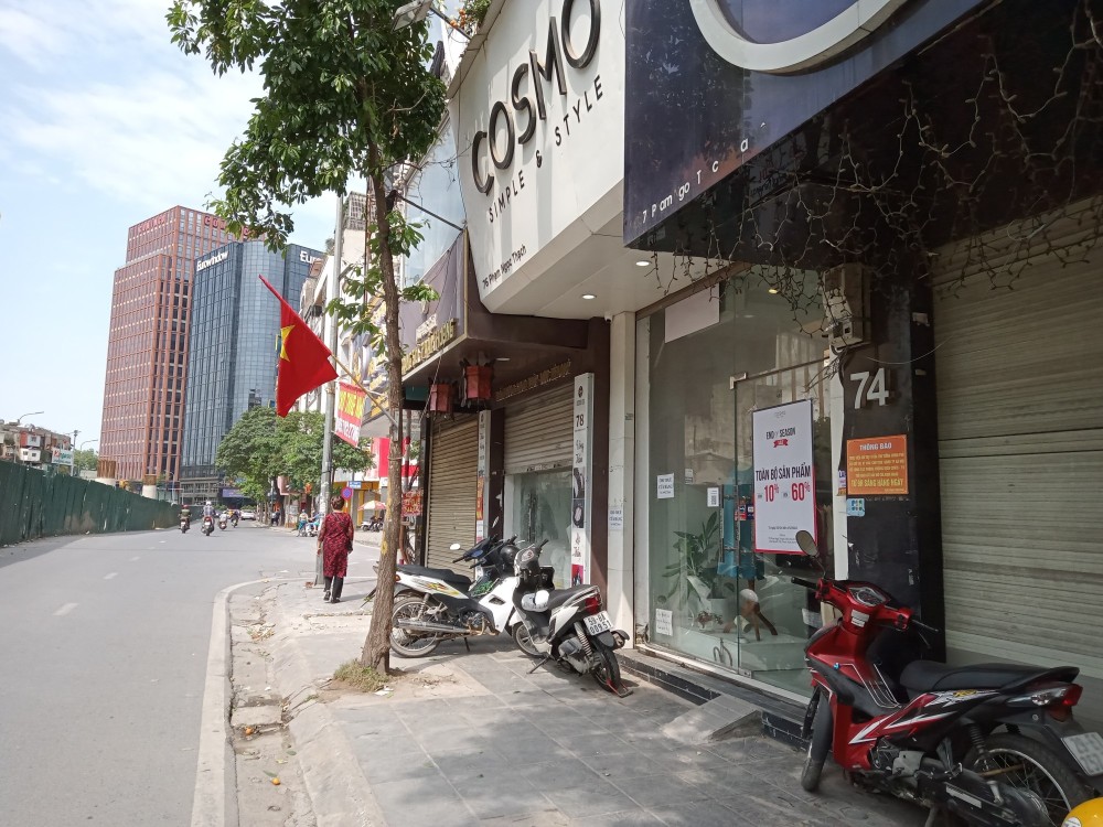 CHO THUÊ CỬA HÀNG MẶT PHỐ ĐÔNG TÁC 38M2 – MT 5M – 14TR.