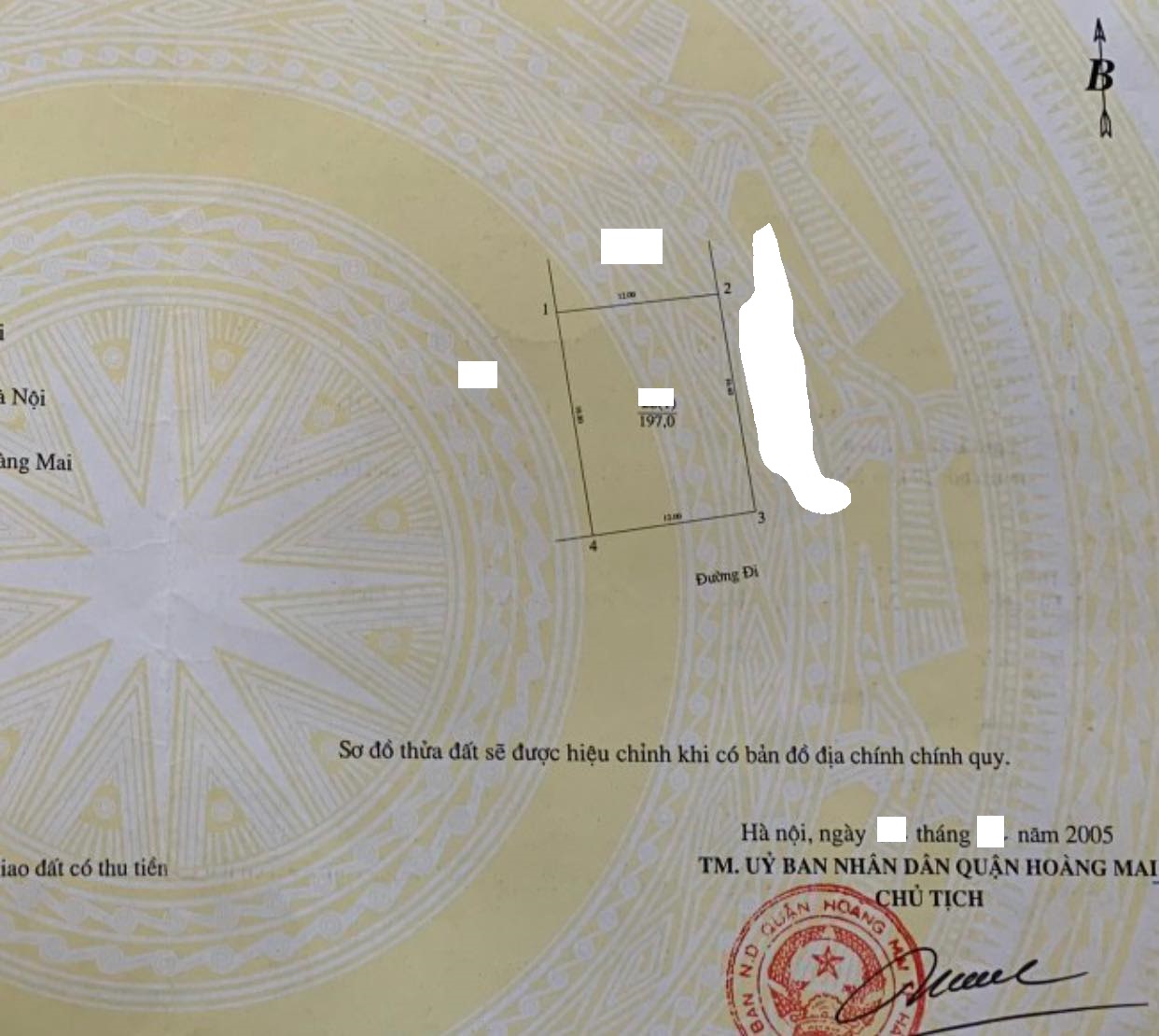 Đất ngõ 42 Thịnh Liệt, 197m2, MT 12m, sổ vuông đẹp, giá chỉ 16 tỷ