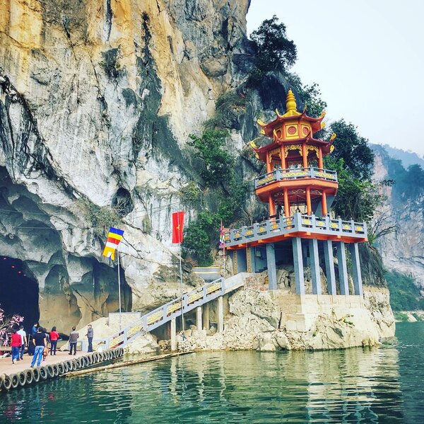 Phượt Thung Nai Hoà Bình phải đến thăm Đền thờ Bà Chúa Thác Bờ phuot thung nai hoa binh 6