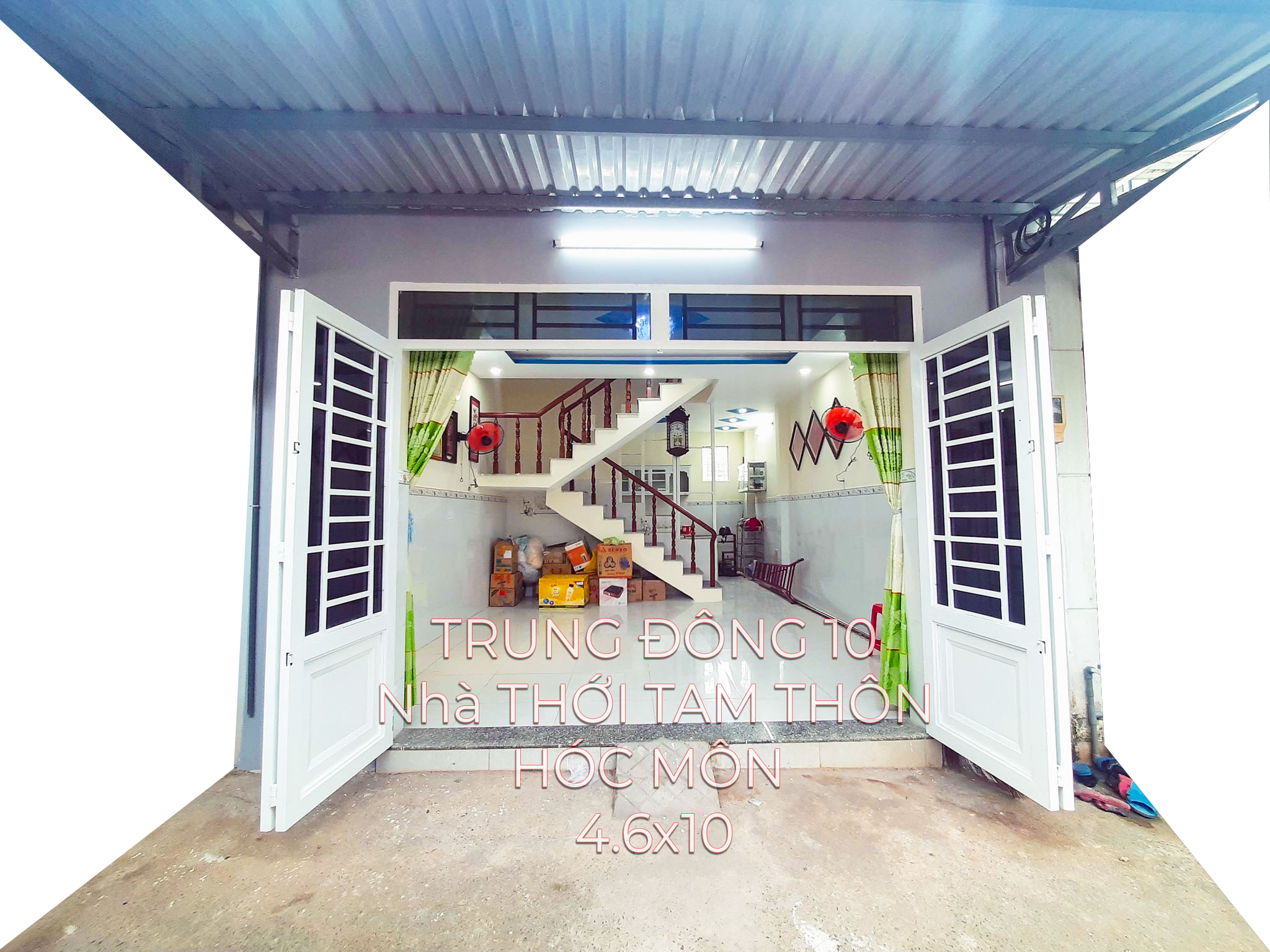 CẦN BÁN NHÀ VB TẠI ĐƯỜNG TRUNG ĐÔNG 10, THỚI TAM THÔN, HÓC MÔN HCM