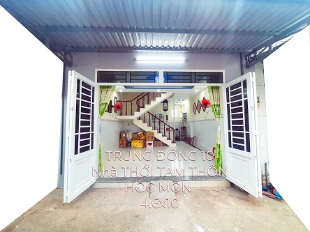 CẦN BÁN NHÀ VB ĐƯỜNG TRUNG ĐÔNG 10, THỚI TAM THÔN, HÓC MÔN